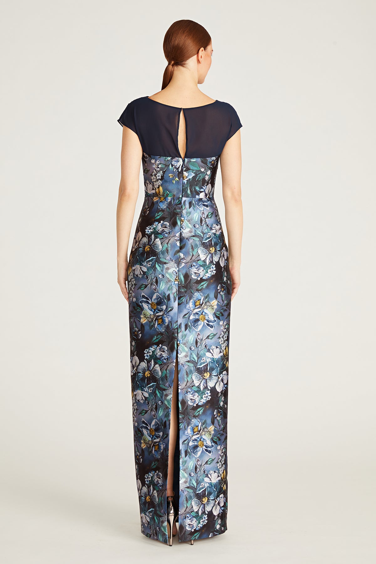 Delana Column Mikado Gown