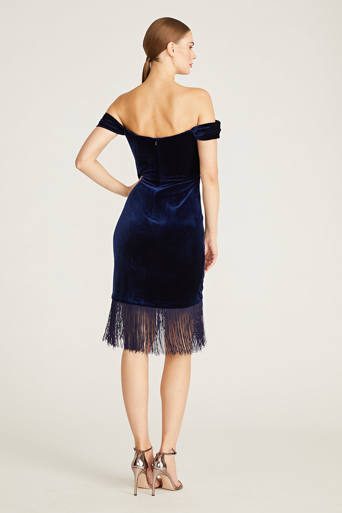 Melissa Fringe Cocktail Dress