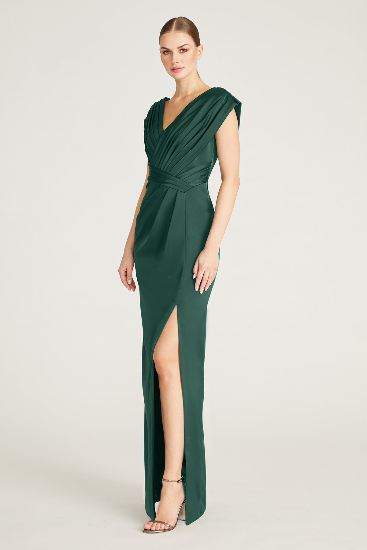 Acari Satin Column Gown