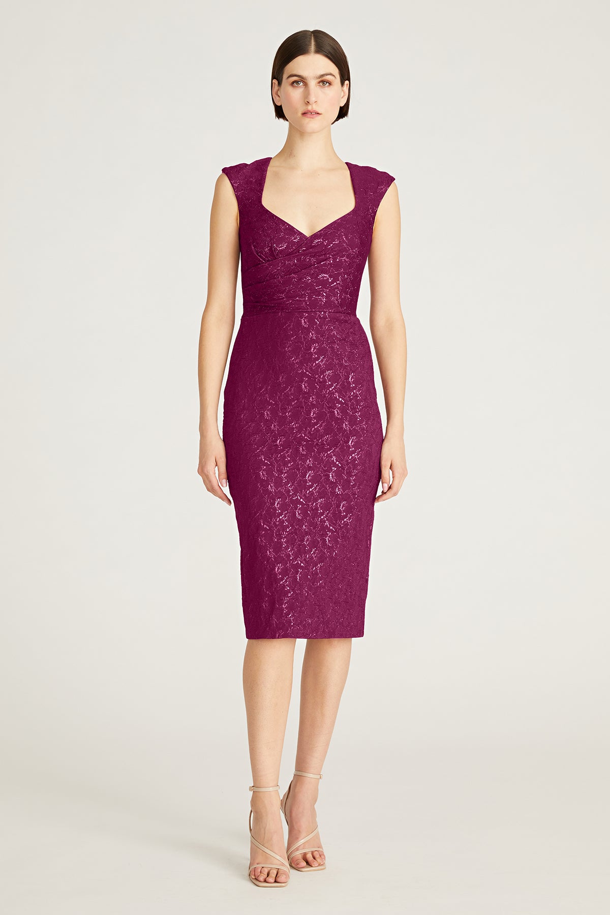 Omnia Fitted Cocktail Dress THEIA Omnia Fitted Cocktail Dress THEIA