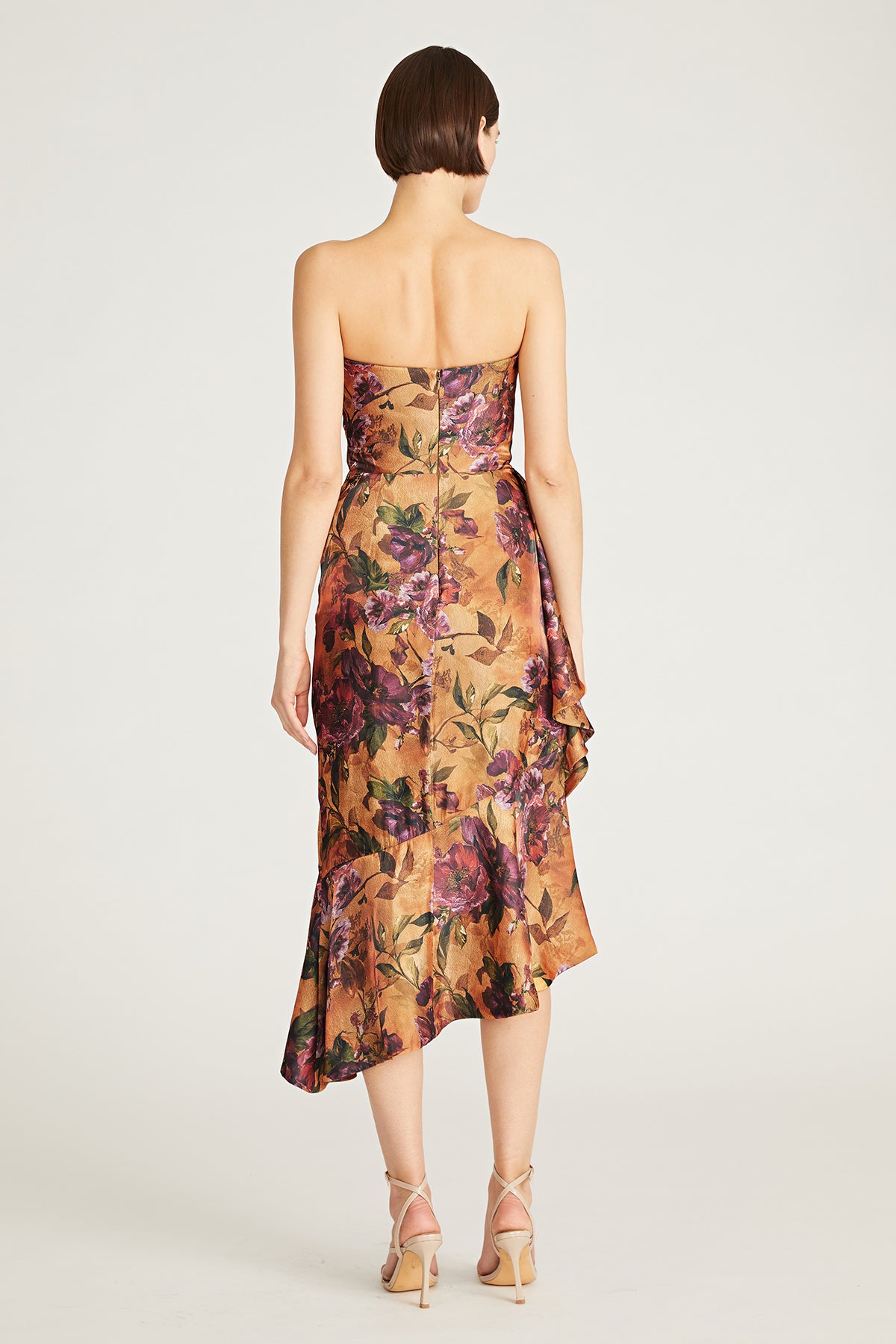 Tracey Strapless Midi Dress