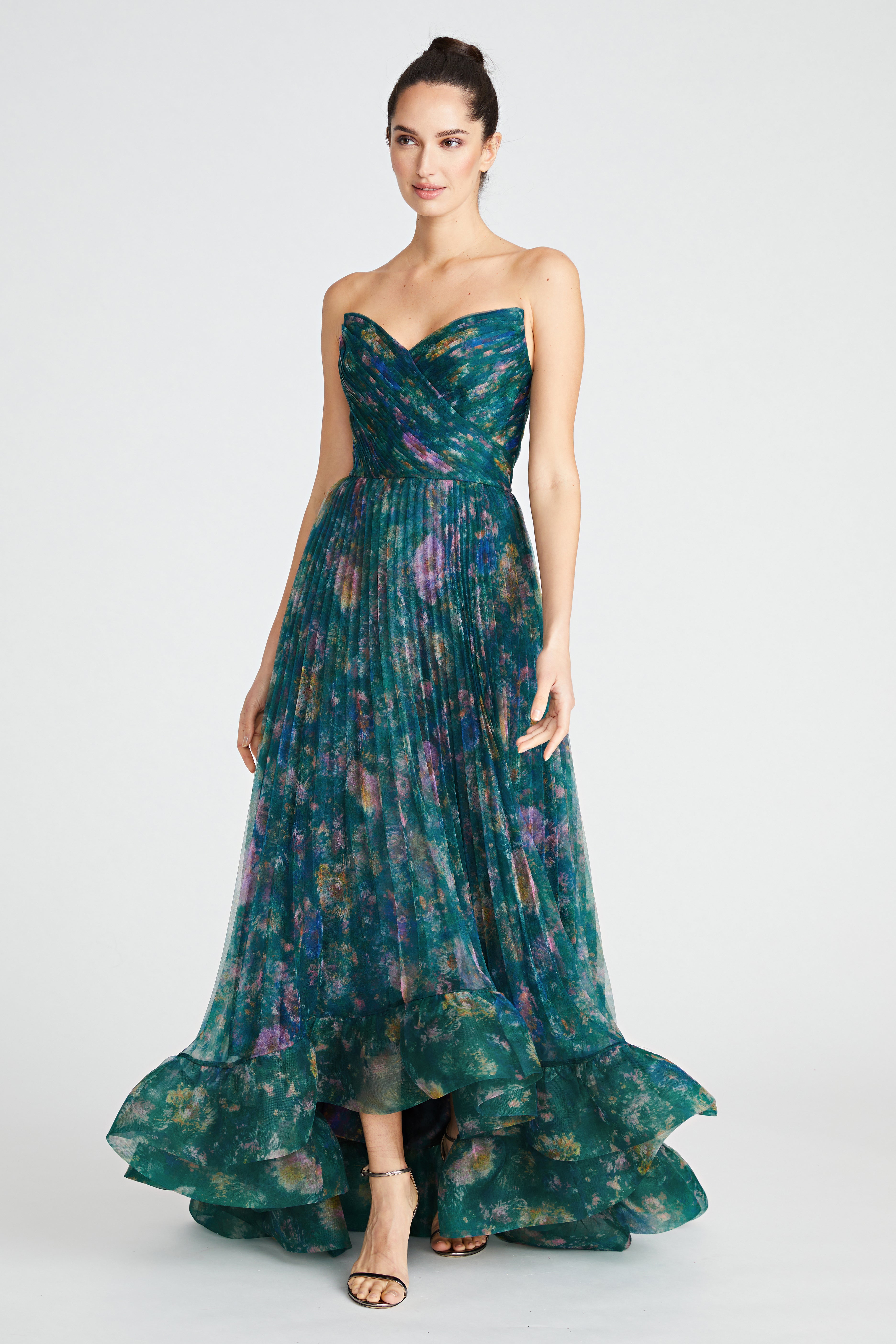 Moira ruffle 2024 maxi dress