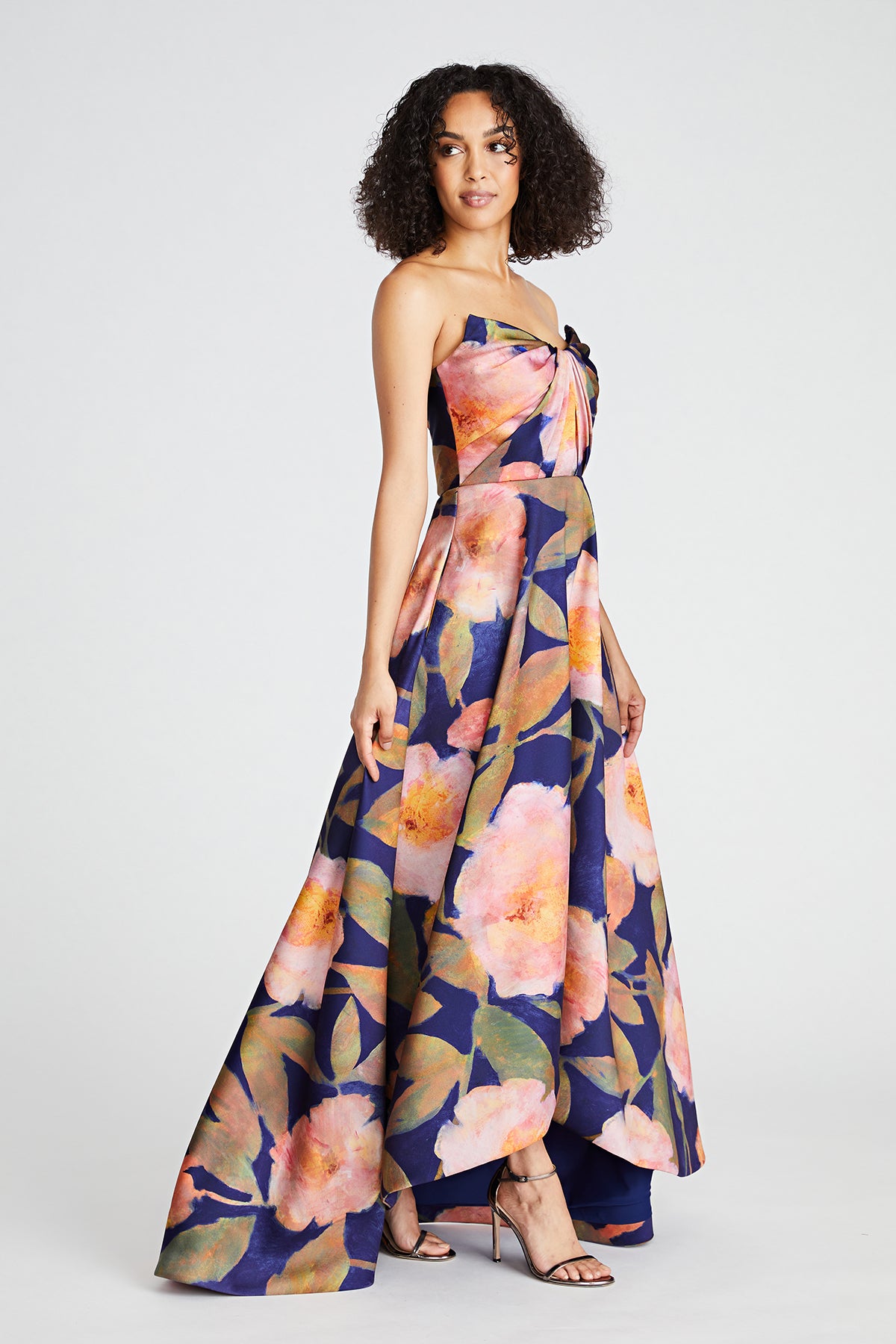 Emilia Strapless Mikado Gown