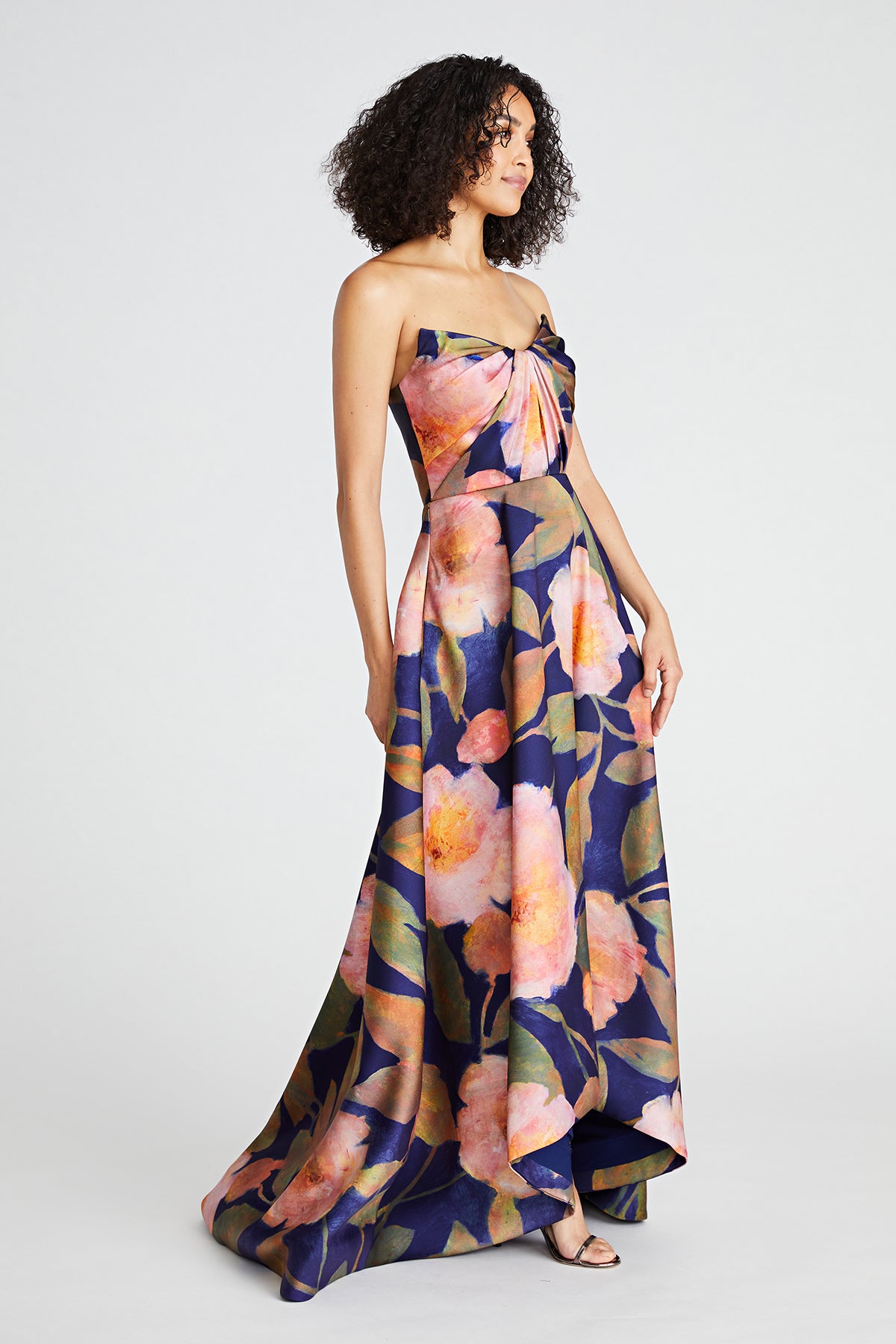 Emilia Strapless Mikado Gown