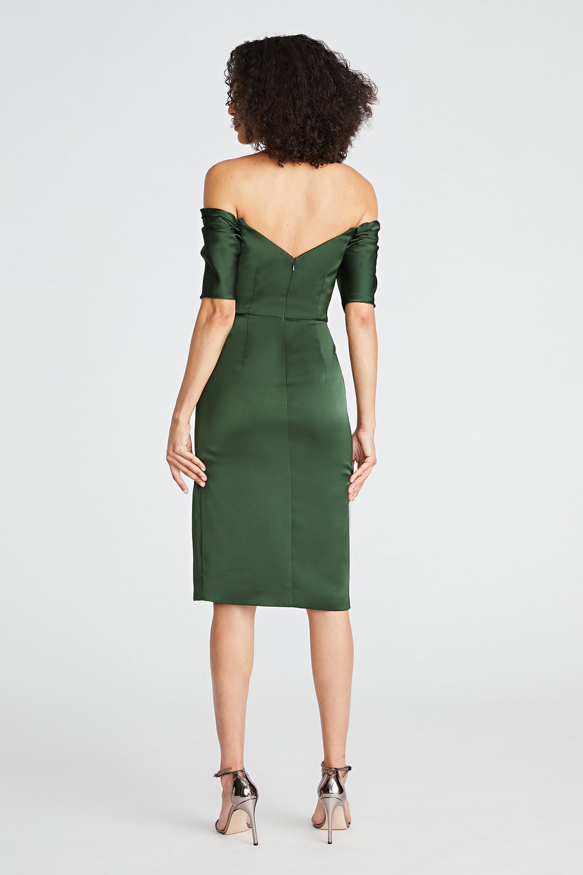 Holland Satin Cocktail Dress