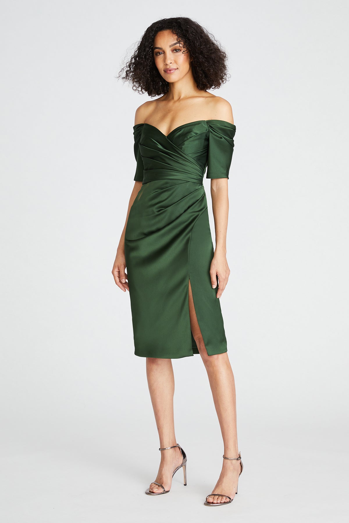 Holland Satin Cocktail Dress