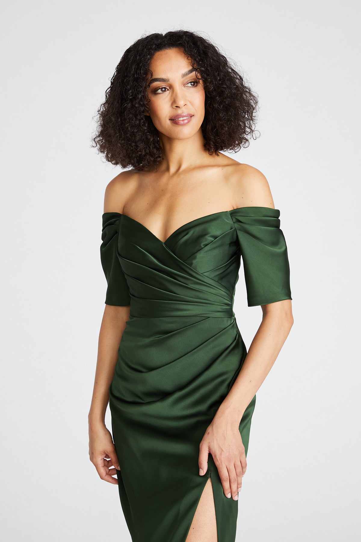 Holland Satin Cocktail Dress