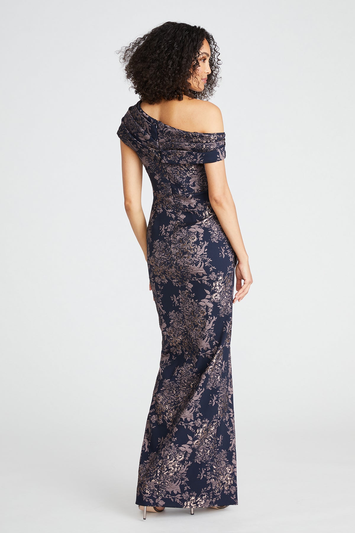 Amaris Jacquard Column Gown