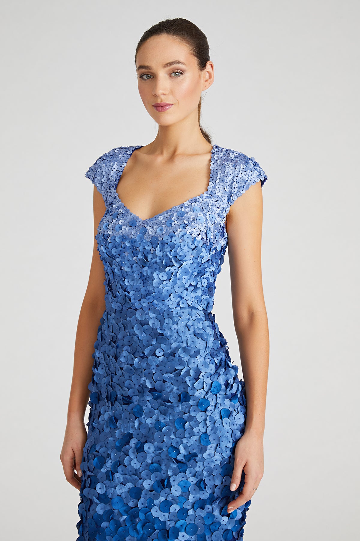 Chelsea Ombre Petal Gown