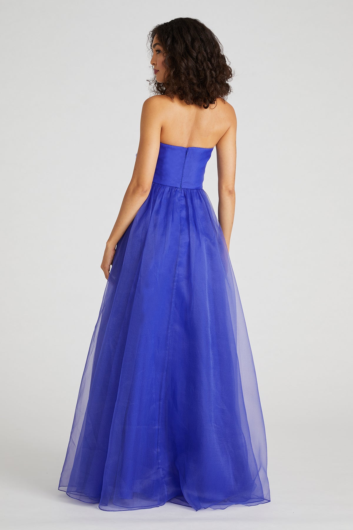 Strapless Scuba Gown – Luxury Designer Clothing – Claudette Floyd