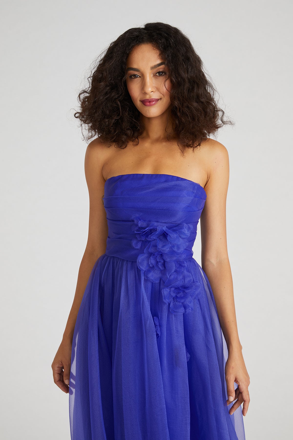 Claudette Strapless Gown