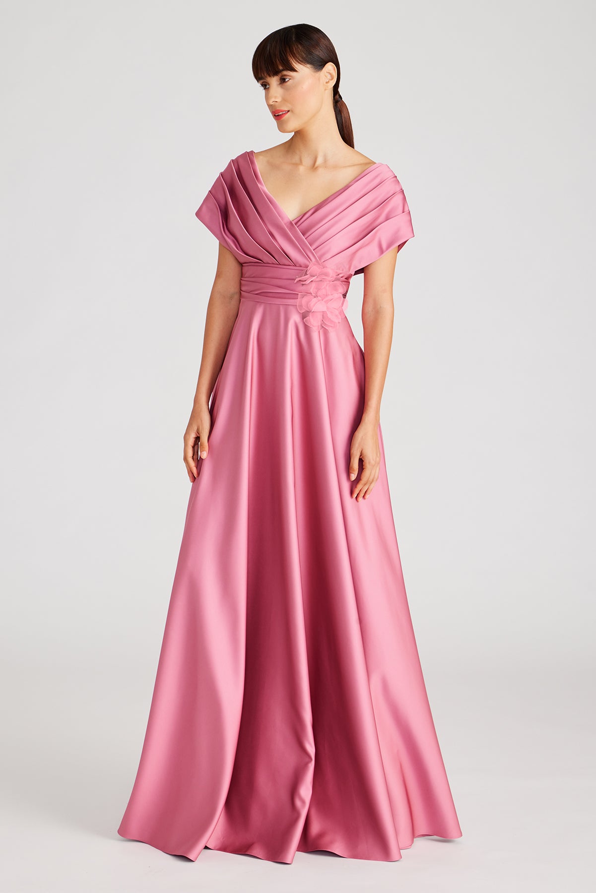 Cecelia Draped A Line Gown Cecelia Draped A Line Gown
