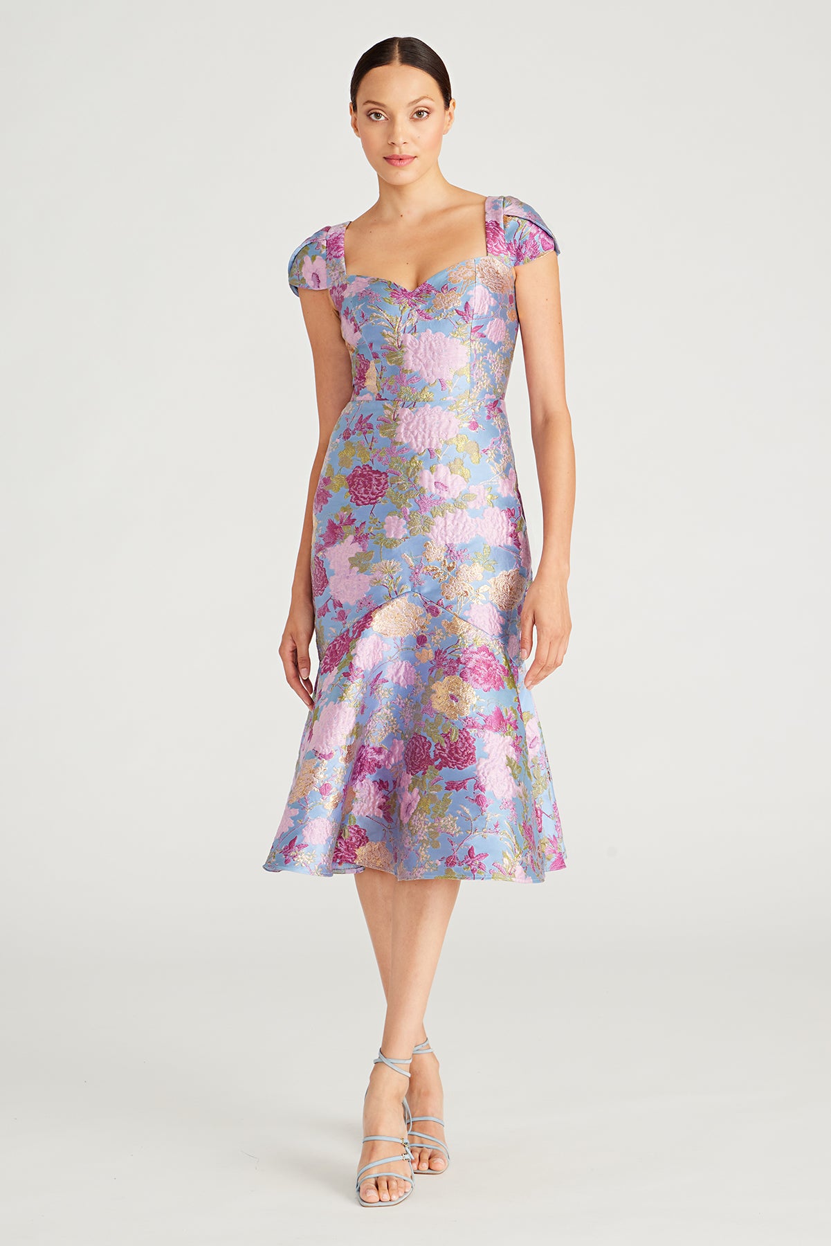 Logen Jacquard Cocktail Dress