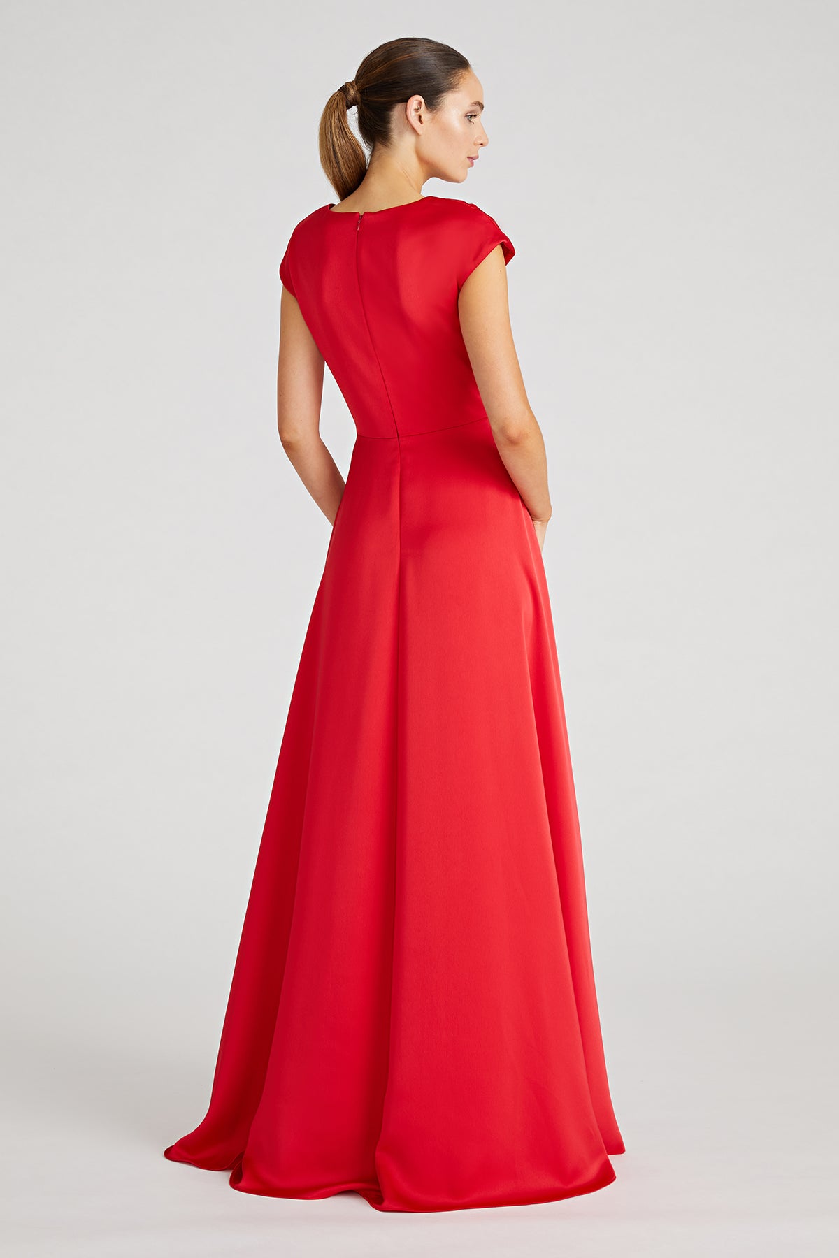 Calista Cap Sleeve Gown
