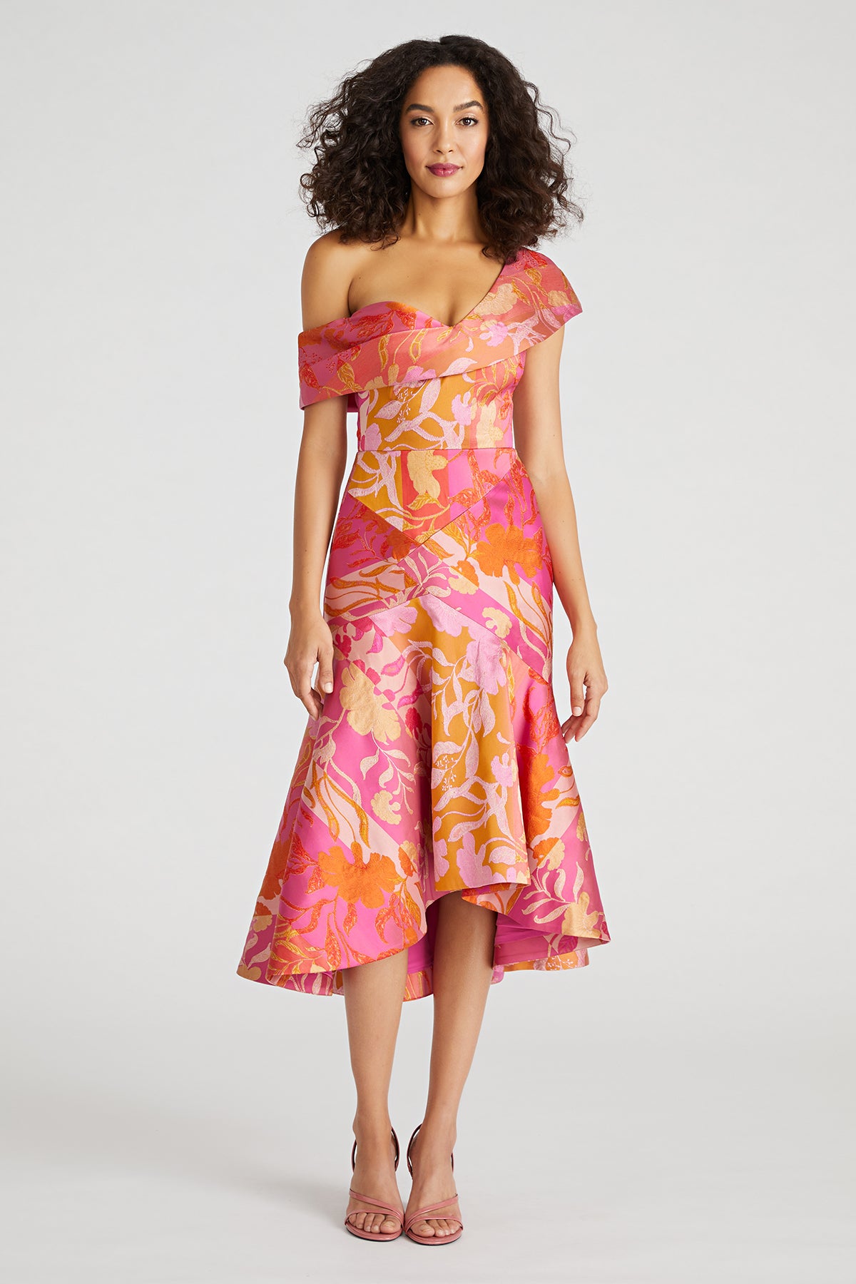 Drew Asymmetric Cocktail Dress THEIA Drew Asymmetric Cocktail Dress THEIA