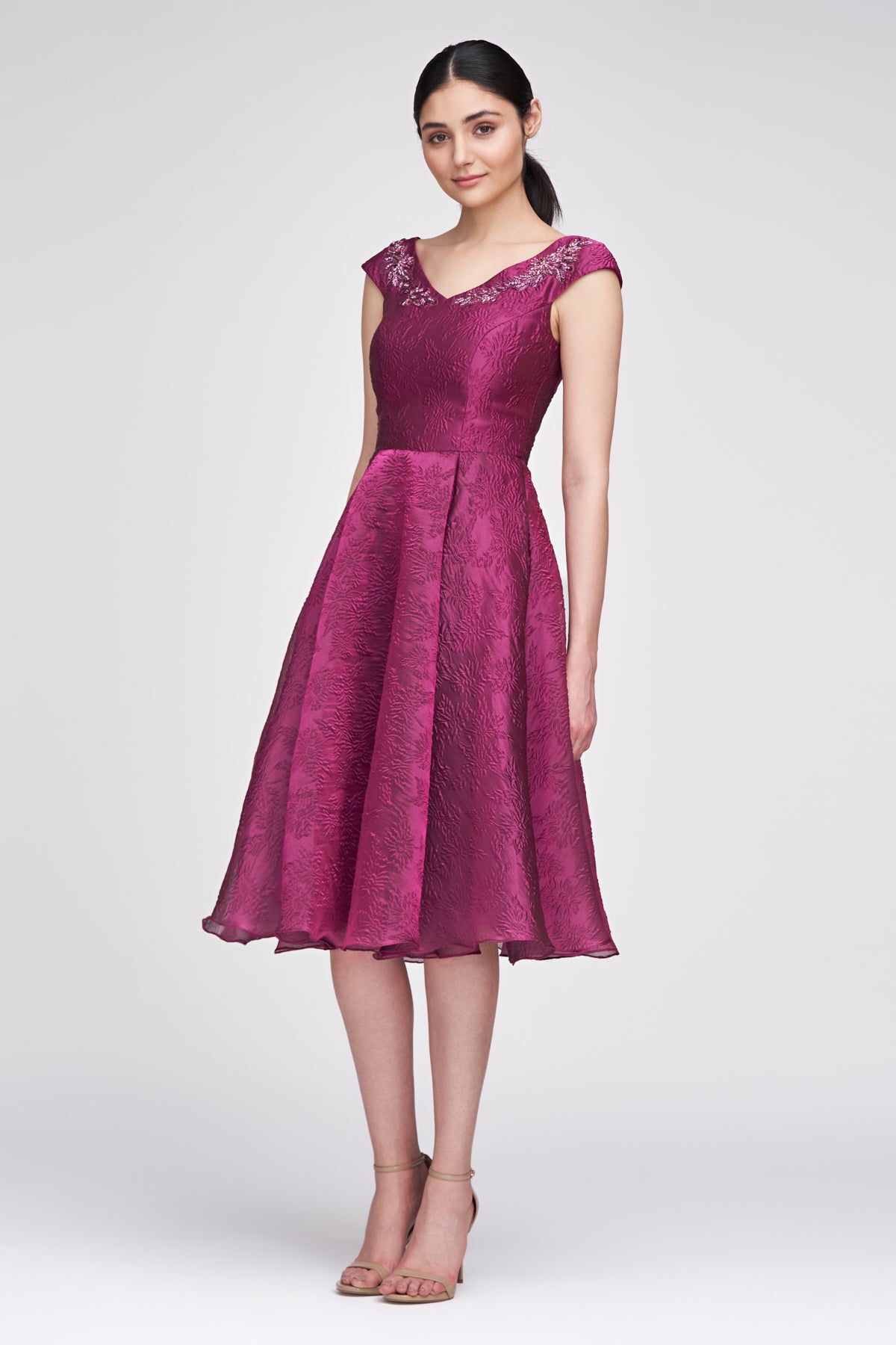 Kit Bateau Neck Cocktail Dress