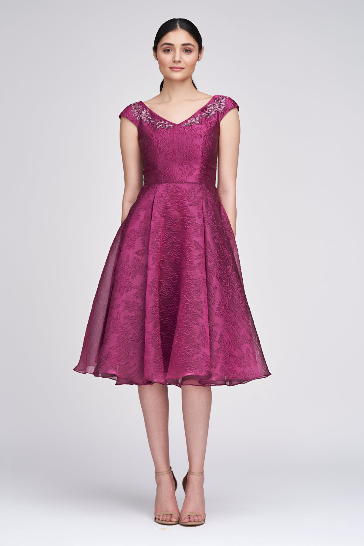 Kit Bateau Neck Cocktail Dress