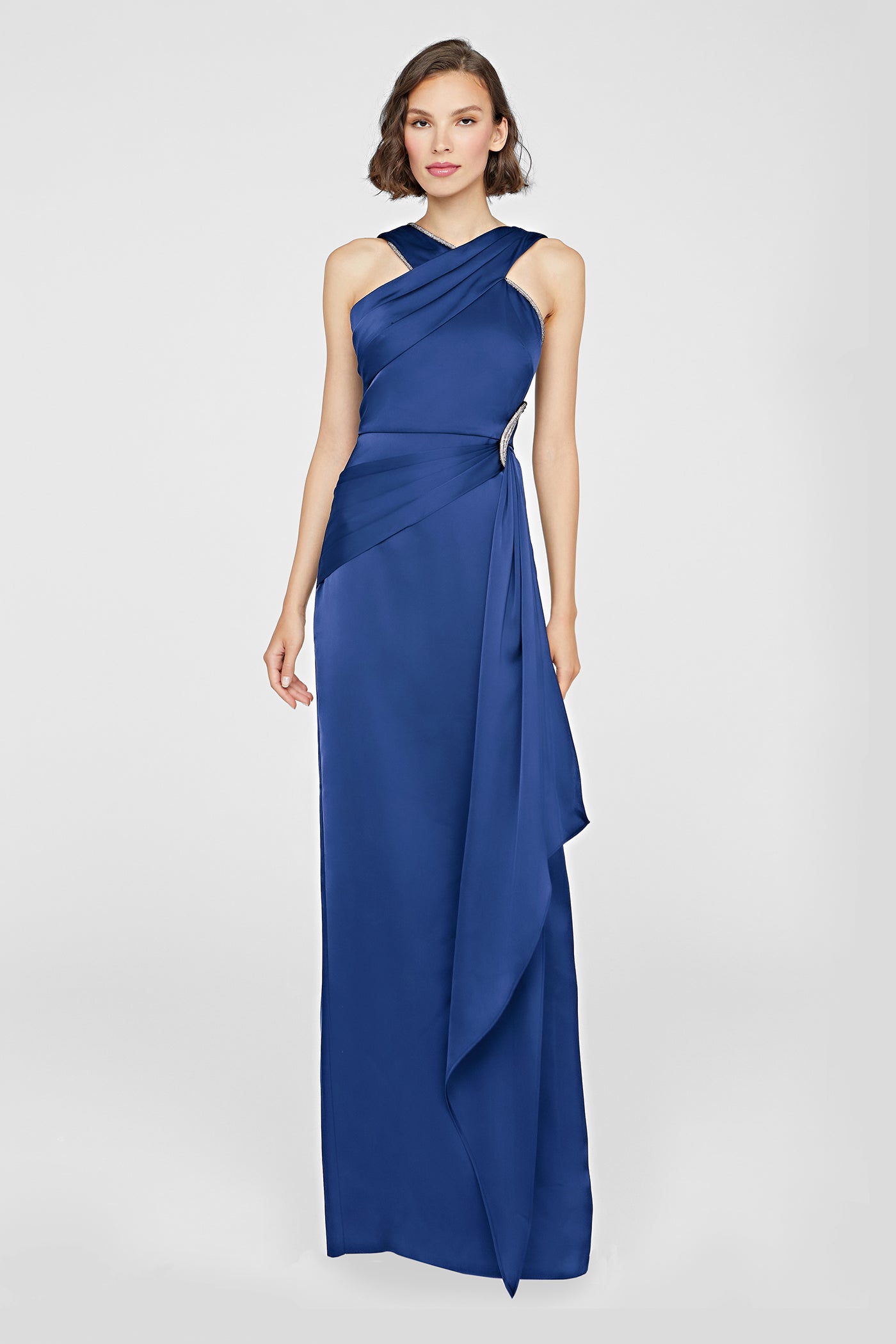 Cressida Halter Column Gown Cressida Halter Column Gown