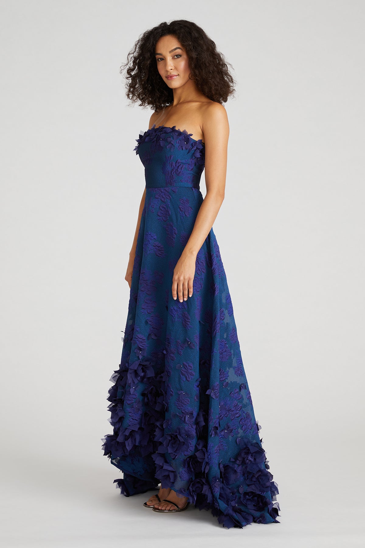 Charlie High Low Petal Gown