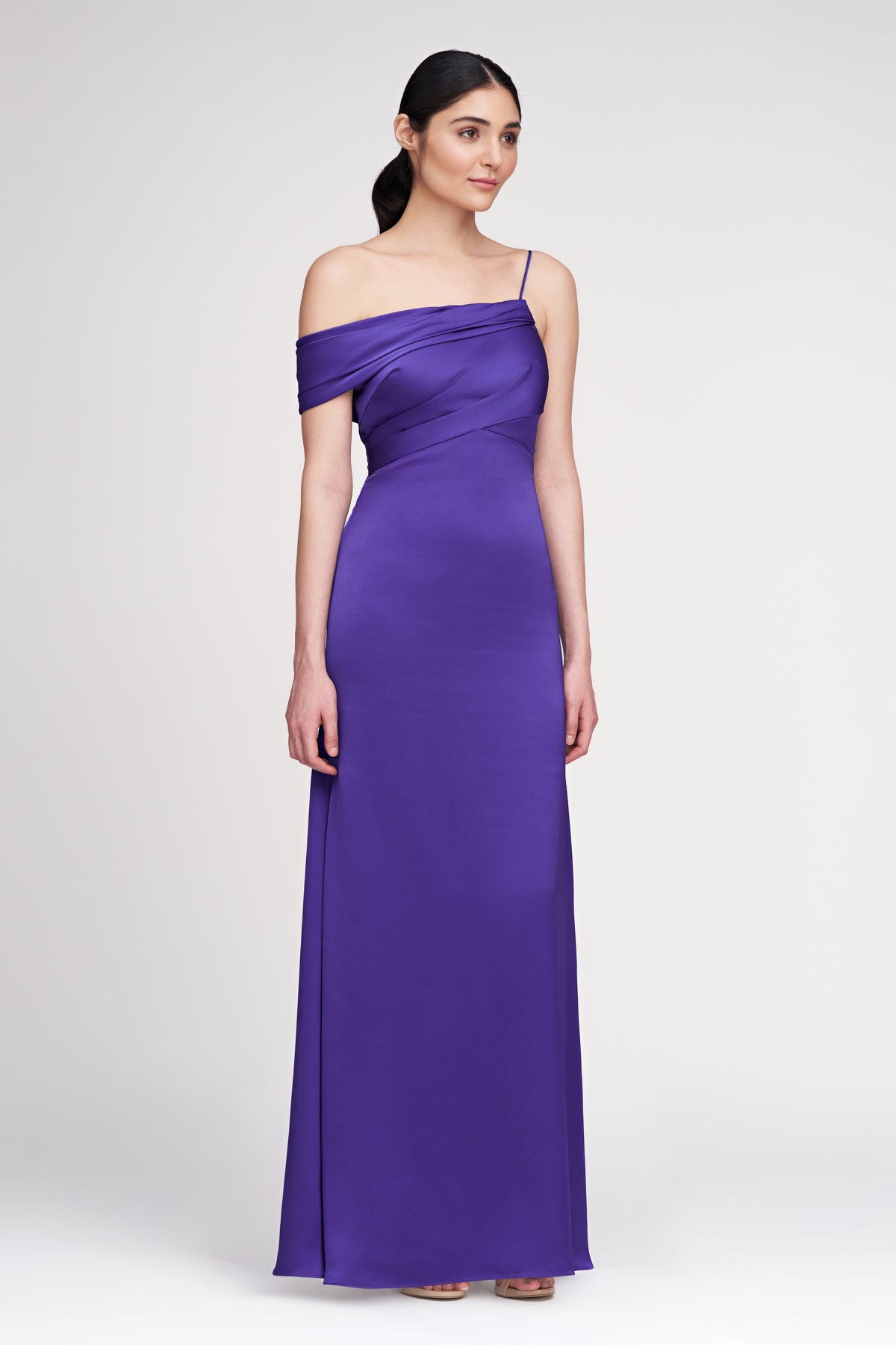 Alaina One Shoulder Gown