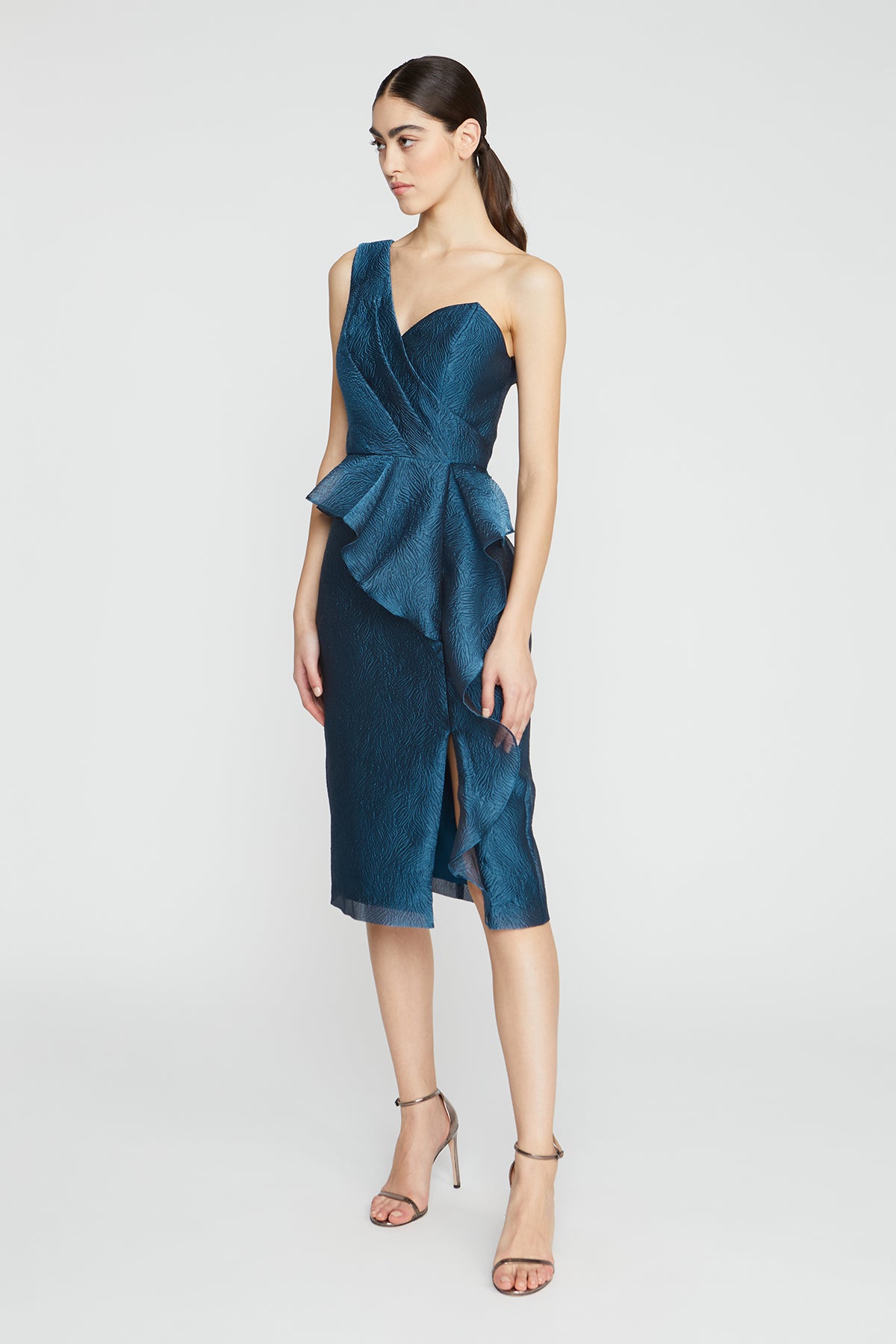 Zinnia One Shoulder Dress