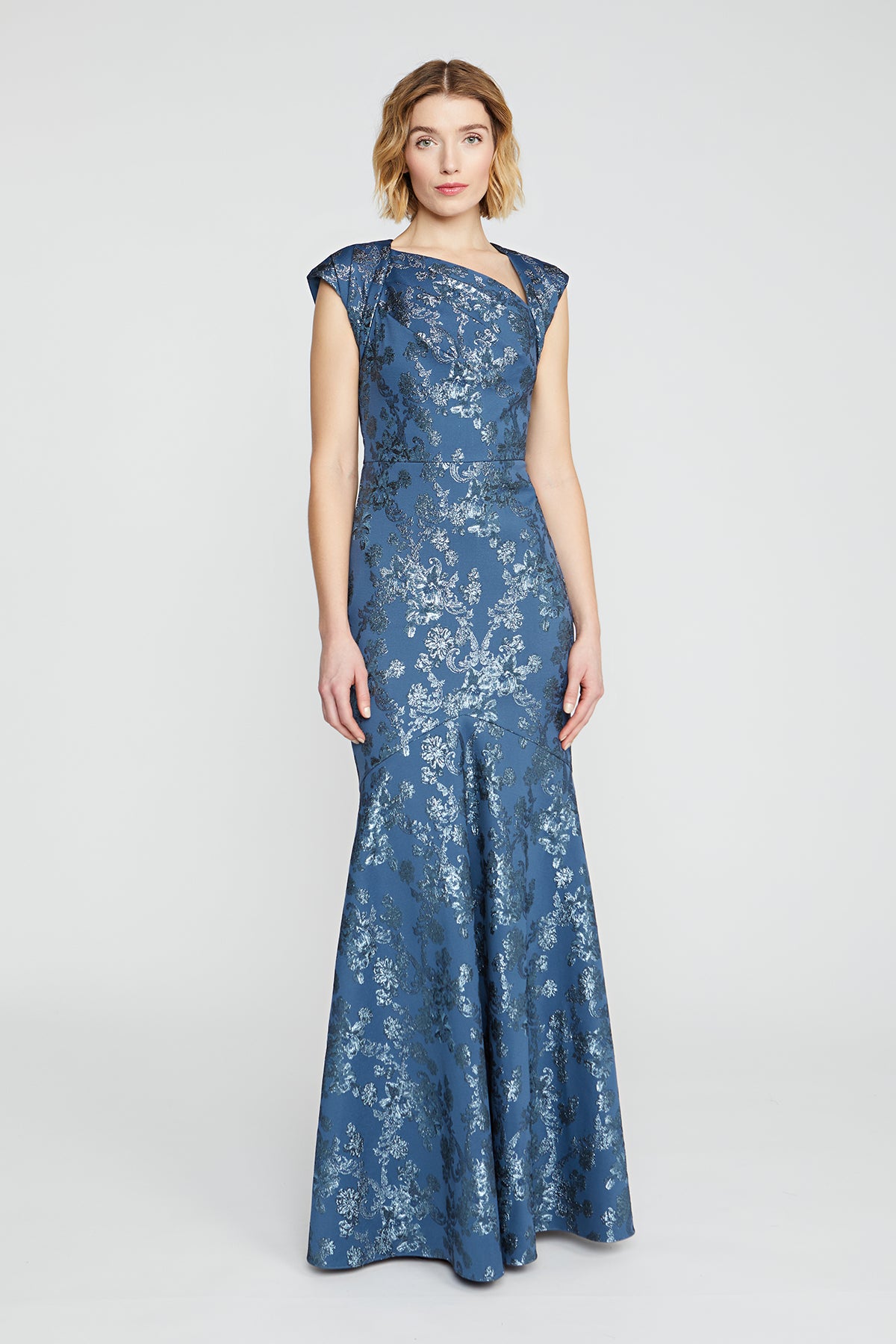 Beatrice Fit And Flare Gown THEIA Beatrice Fit And Flare Gown THEIA