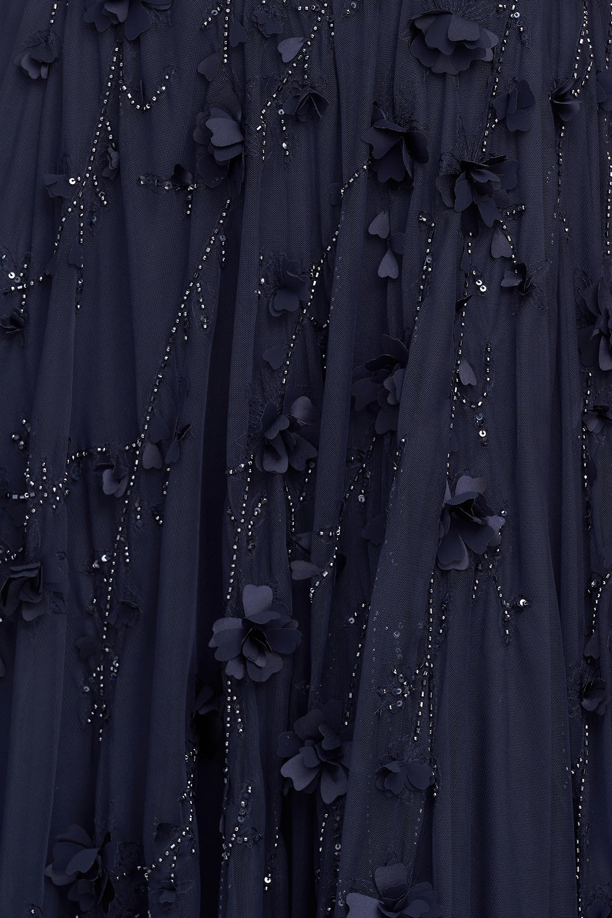 Valerie Petal Embroidered Gown
