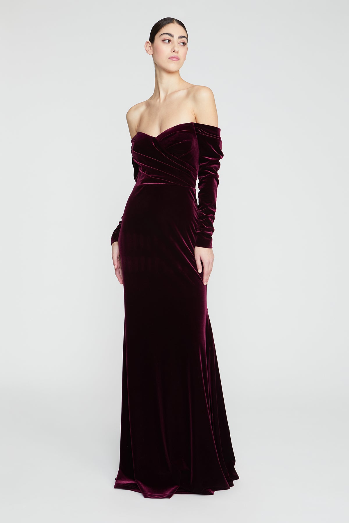 Anita Long Sleeve Gown