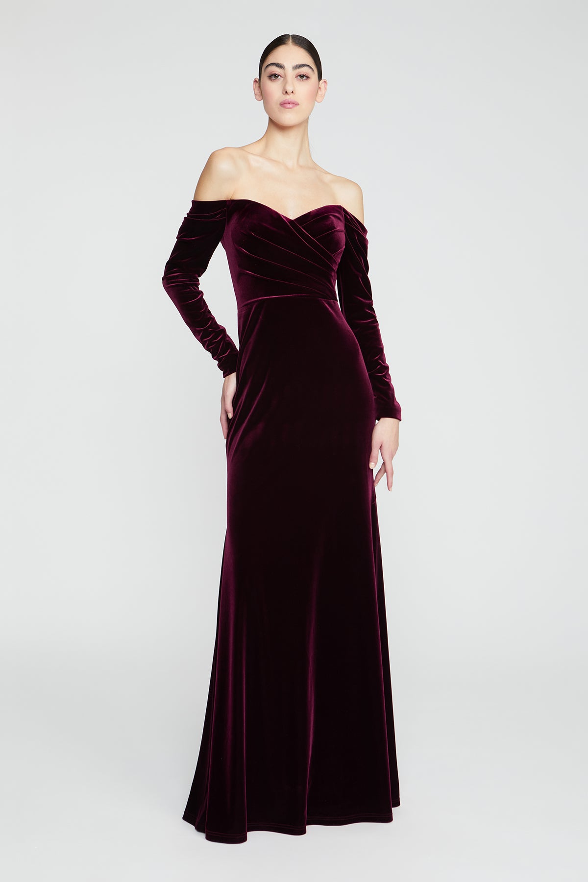 Anita Long Sleeve Gown