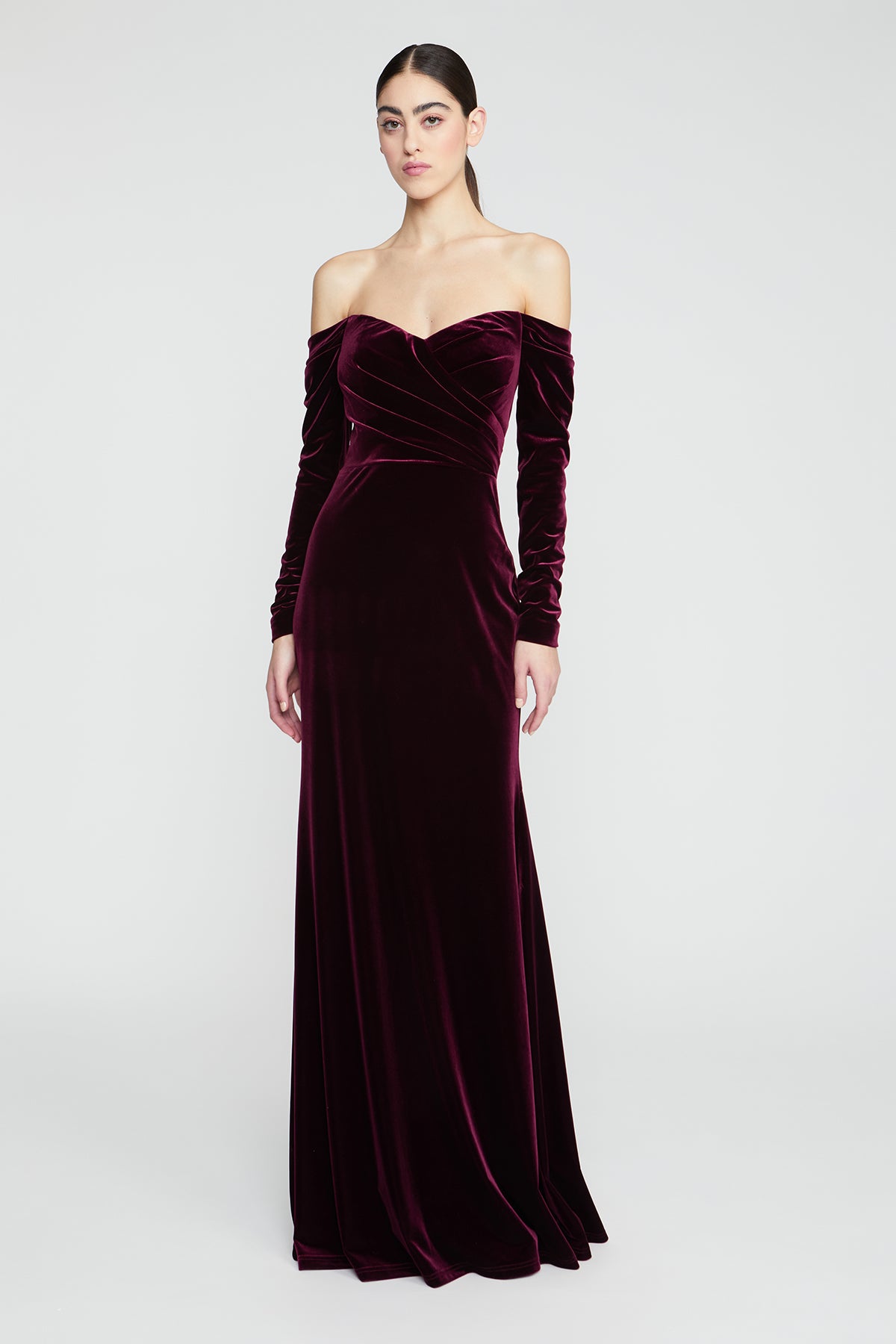 Anita Long Sleeve Gown
