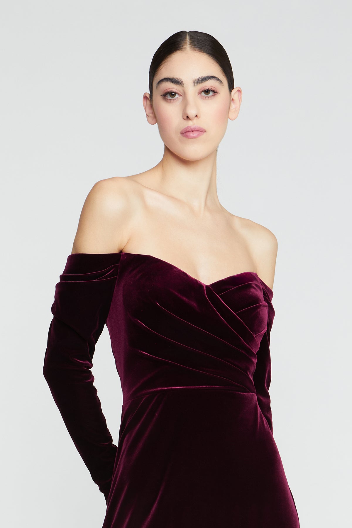 Anita Long Sleeve Gown