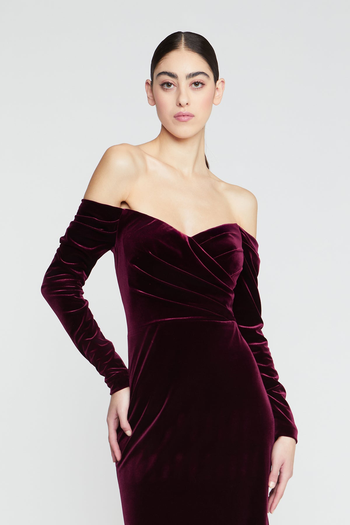 Anita Long Sleeve Gown