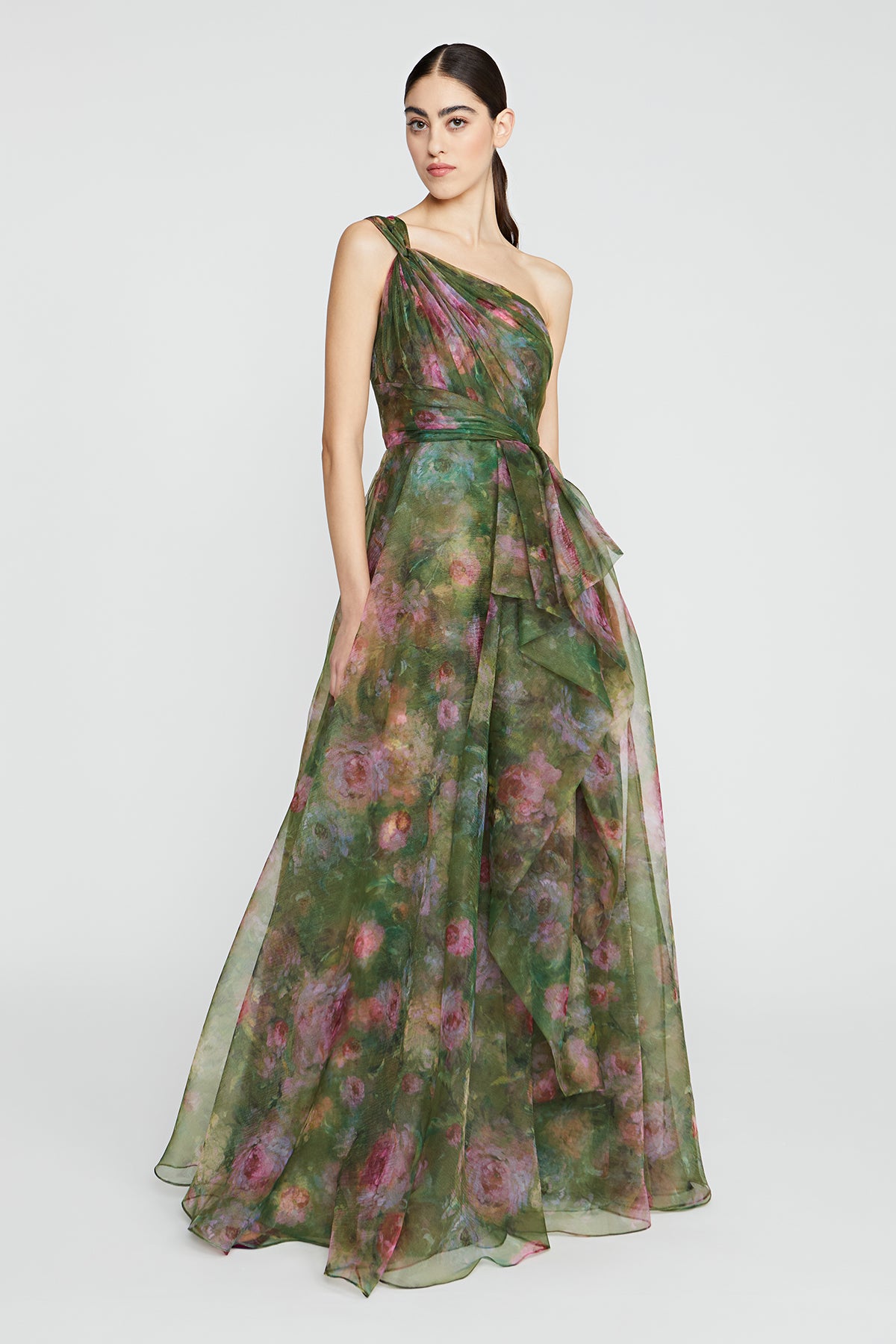 Meadow One Shoulder Gown