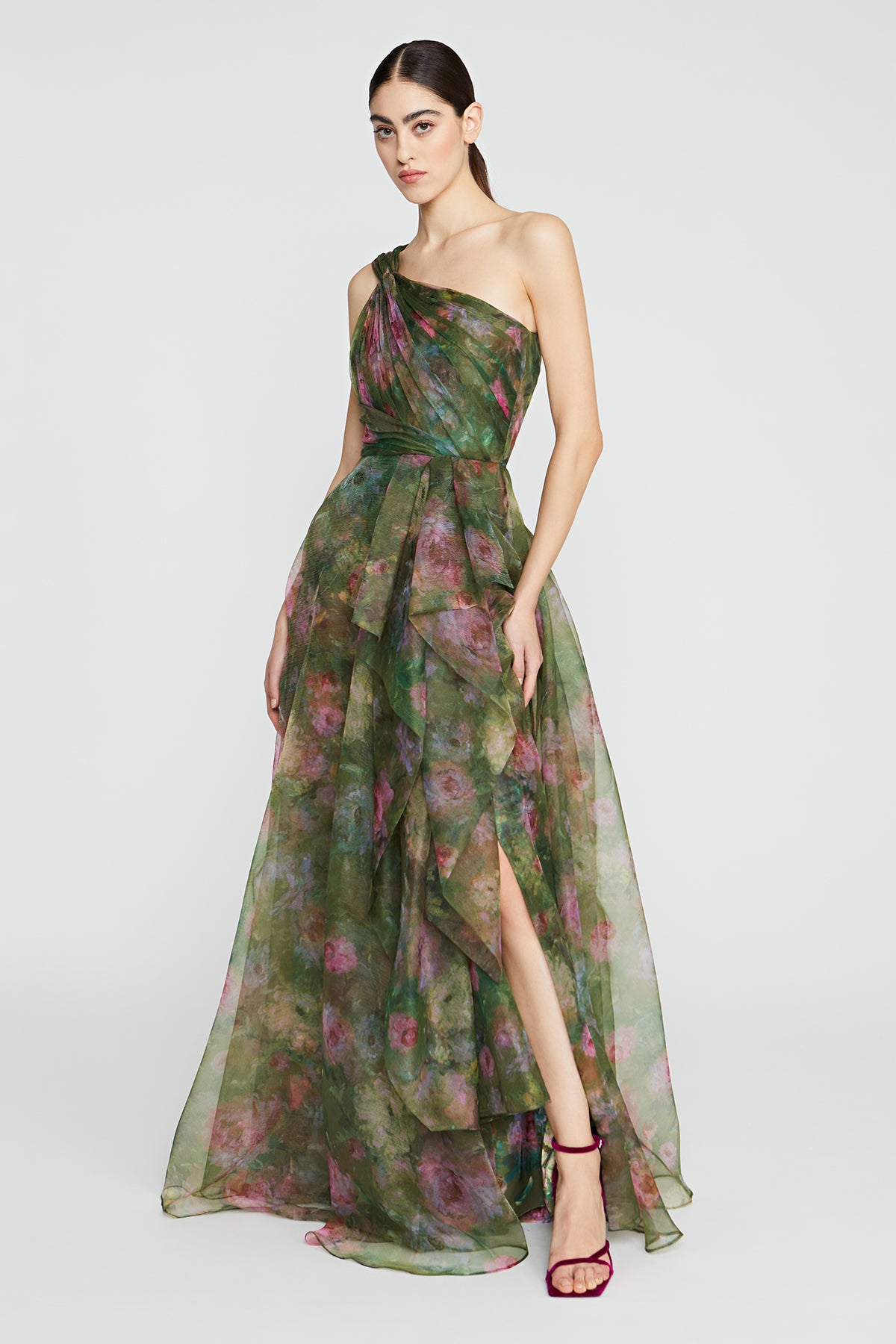 Meadow One Shoulder Gown