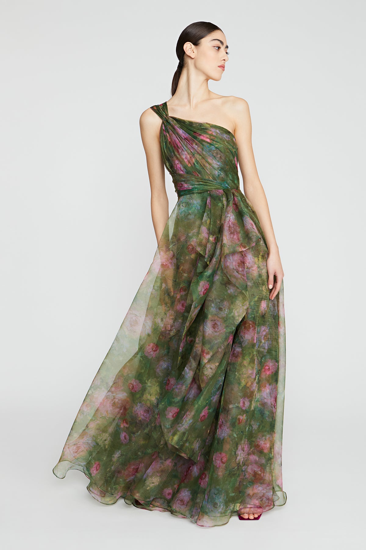 Meadow One Shoulder Gown