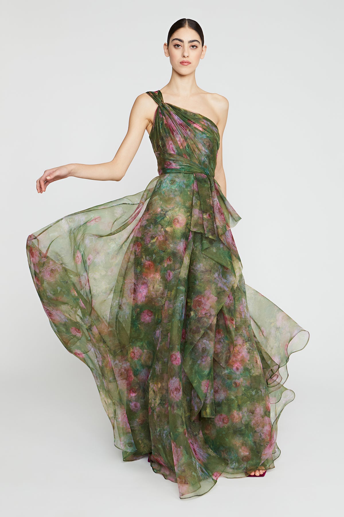 Meadow One Shoulder Gown