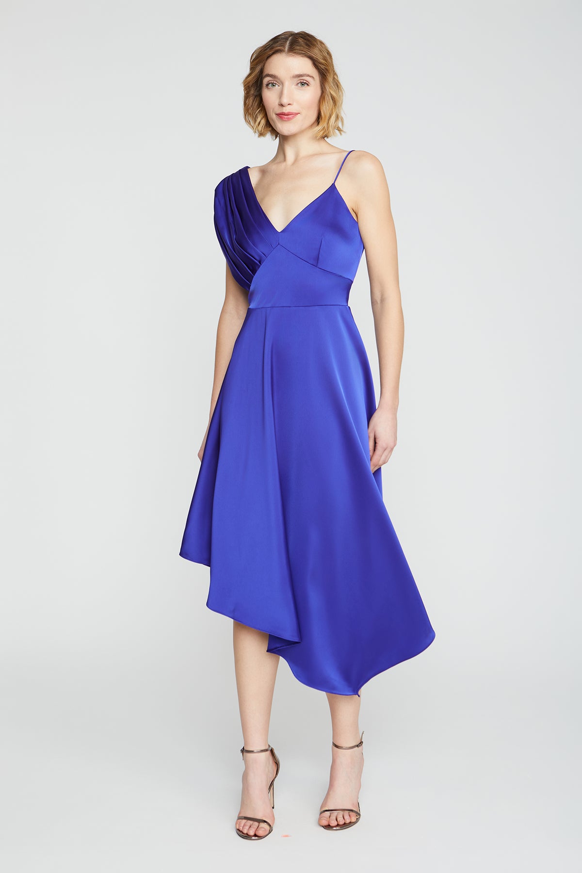 Elsie Handkerchief Hem Dress THEIA