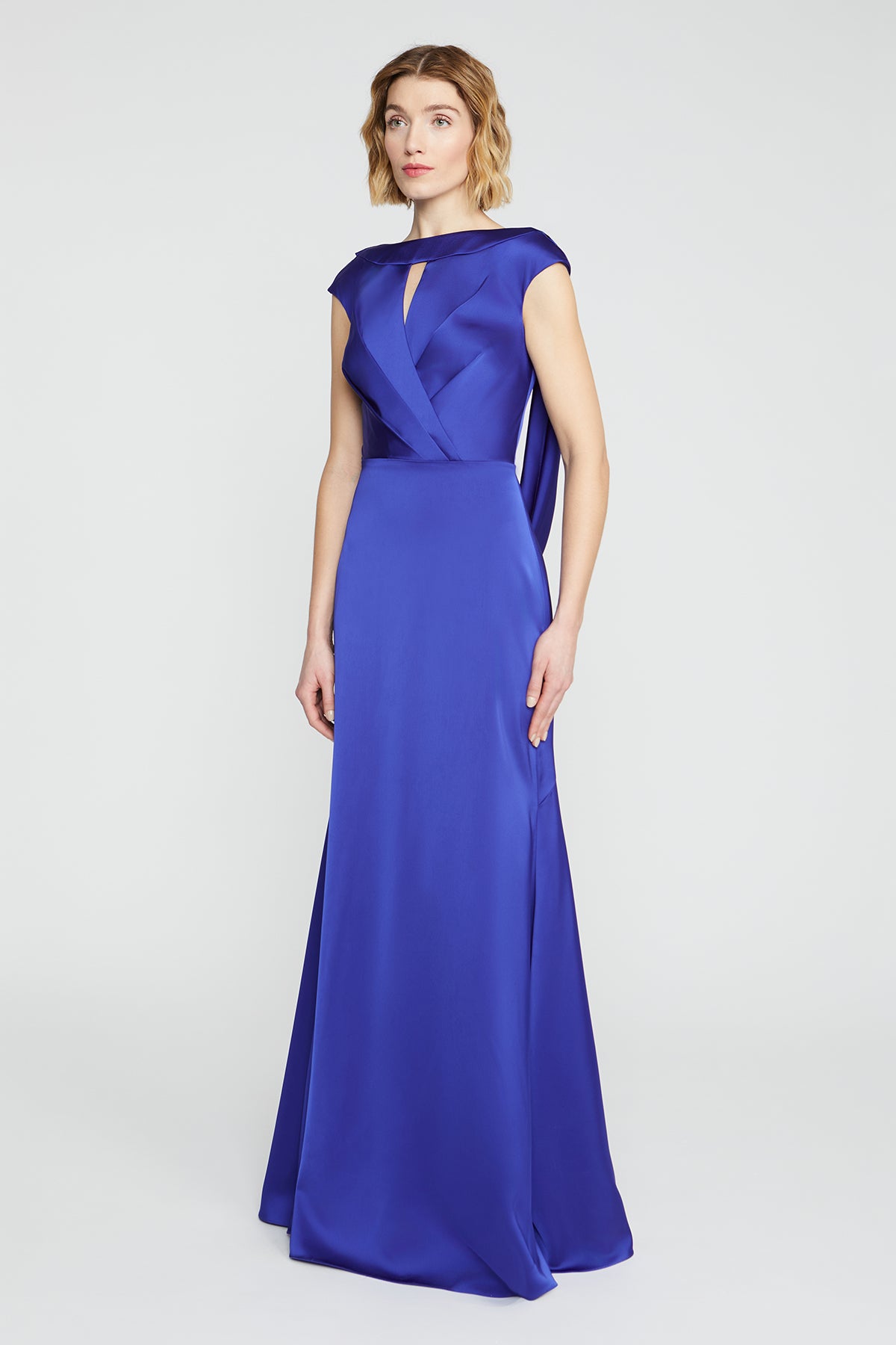 Zaria Cowl Back Gown