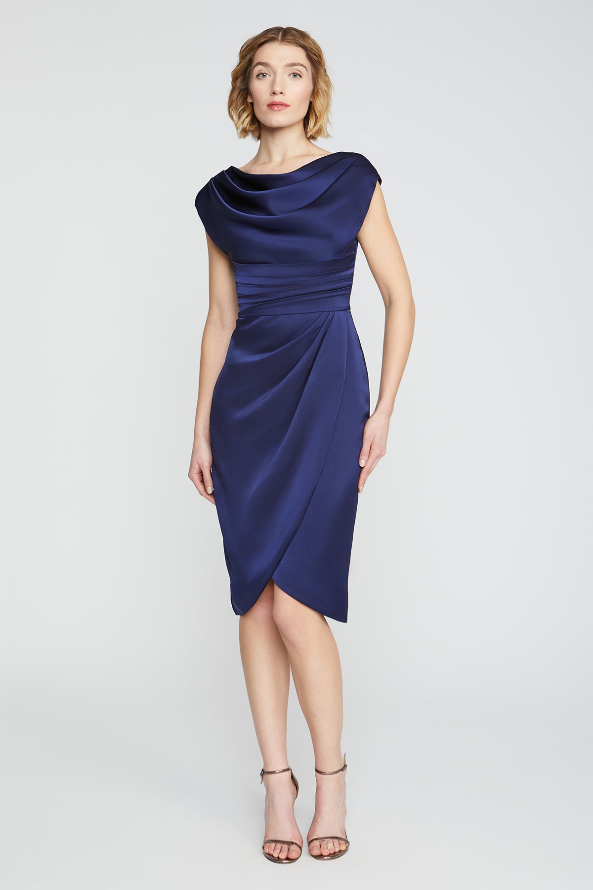 Ivy Bateau Neck Cocktail Dress THEIA Ivy Bateau Neck Cocktail Dress THEIA