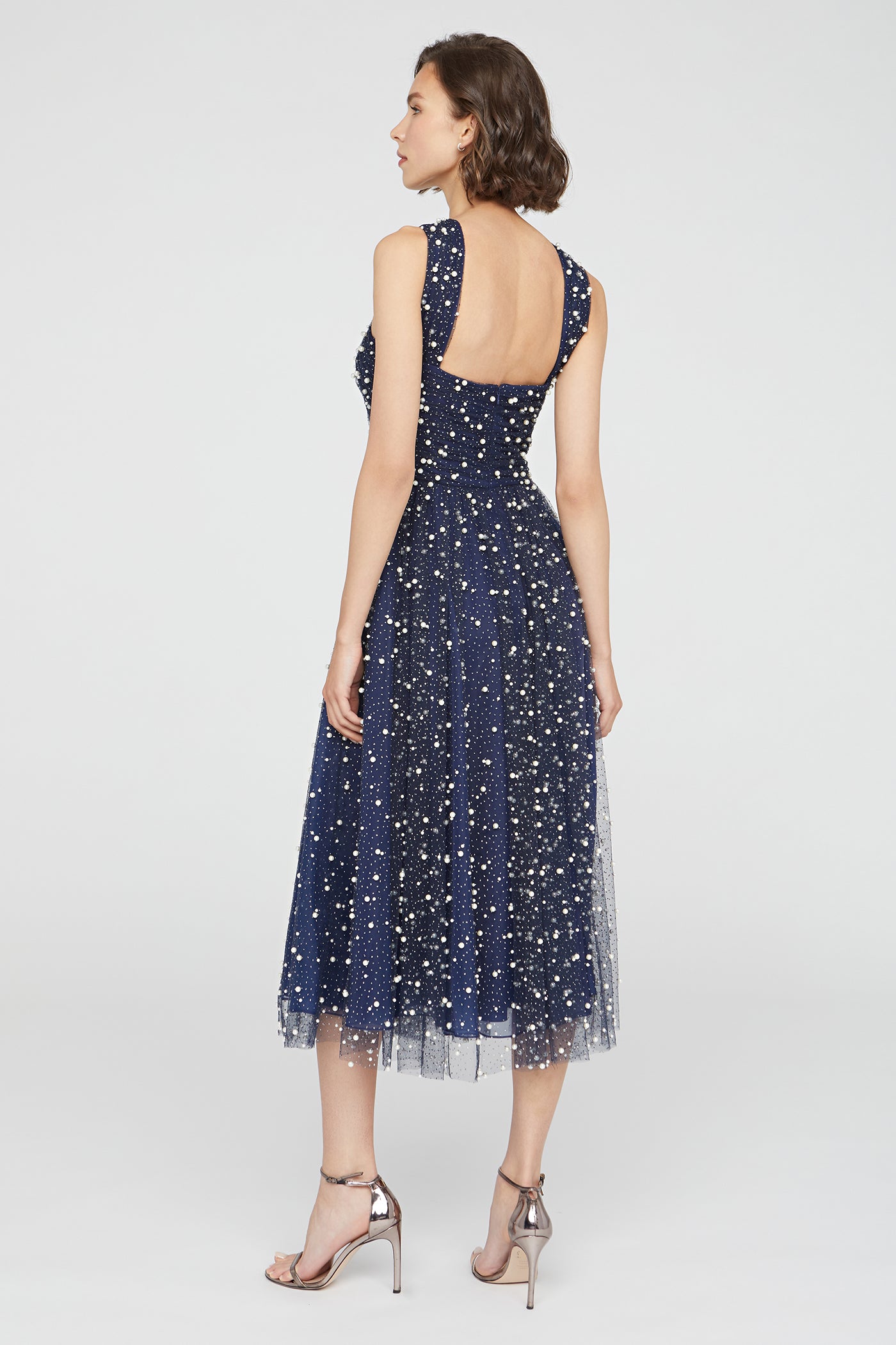 Tatiana Glimmer Halter Dress