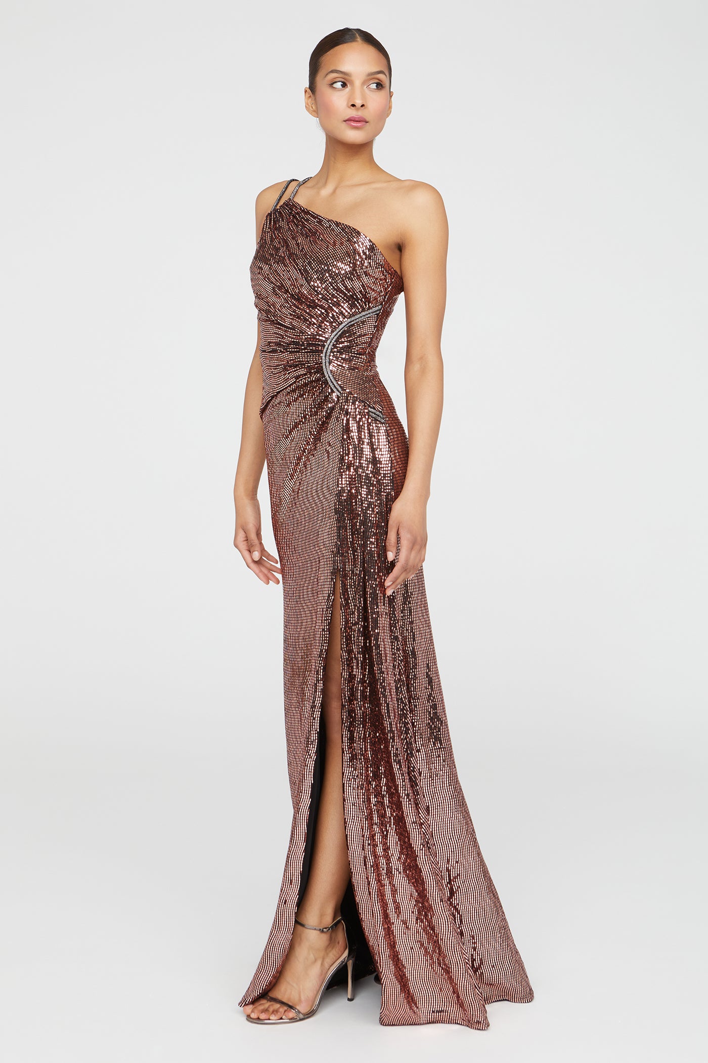 Roxanne One Shoulder Gown THEIA Roxanne One Shoulder Gown THEIA