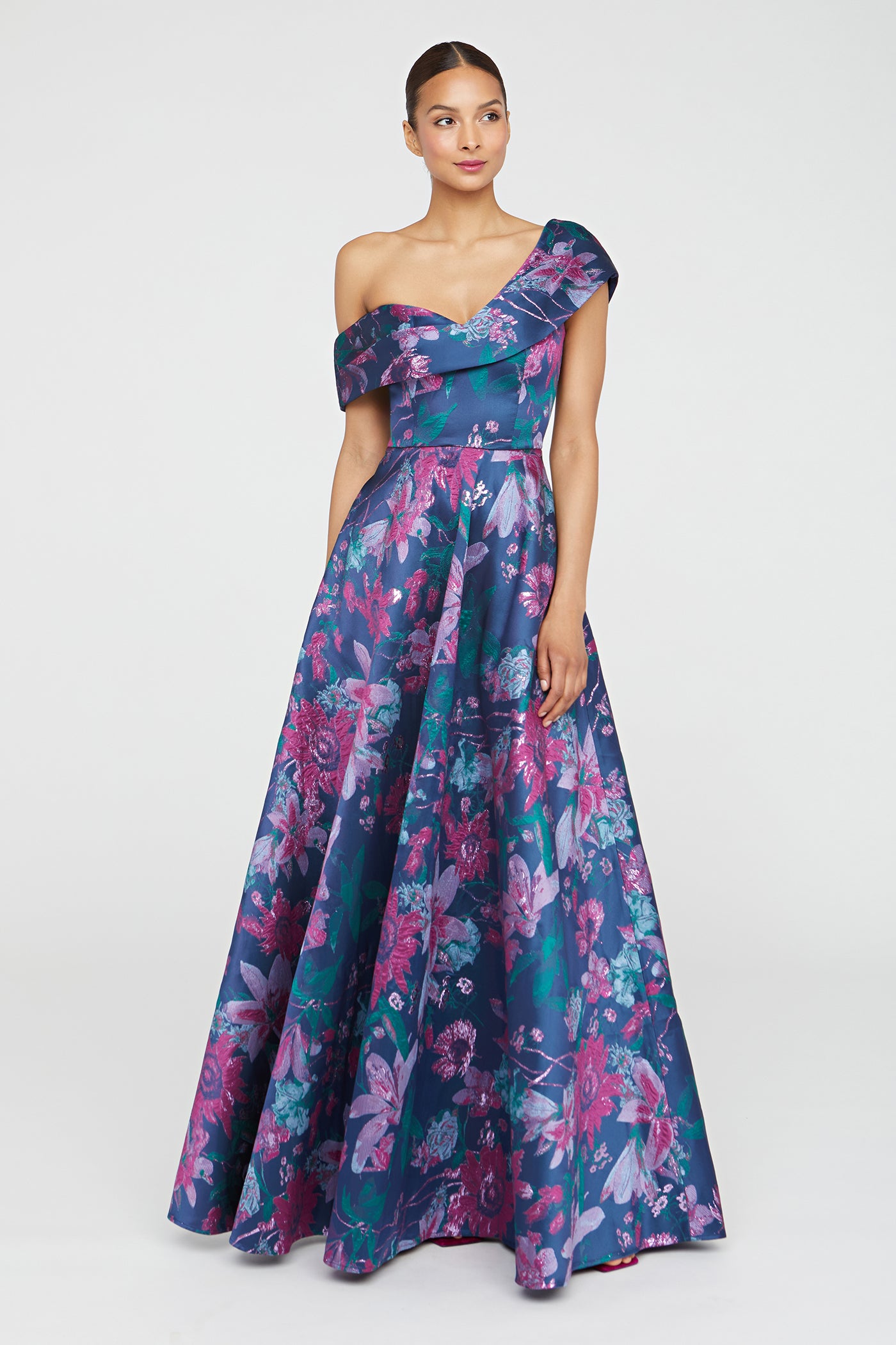 Angelica Asymetric A Line Gown