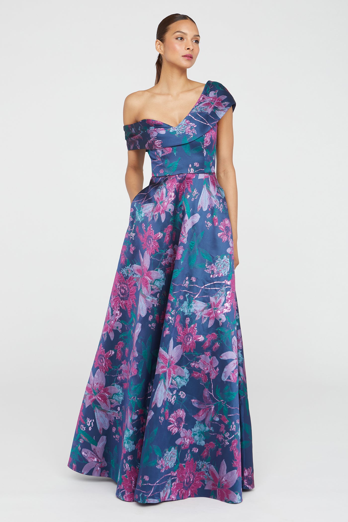 Angelica Asymetric A Line Gown