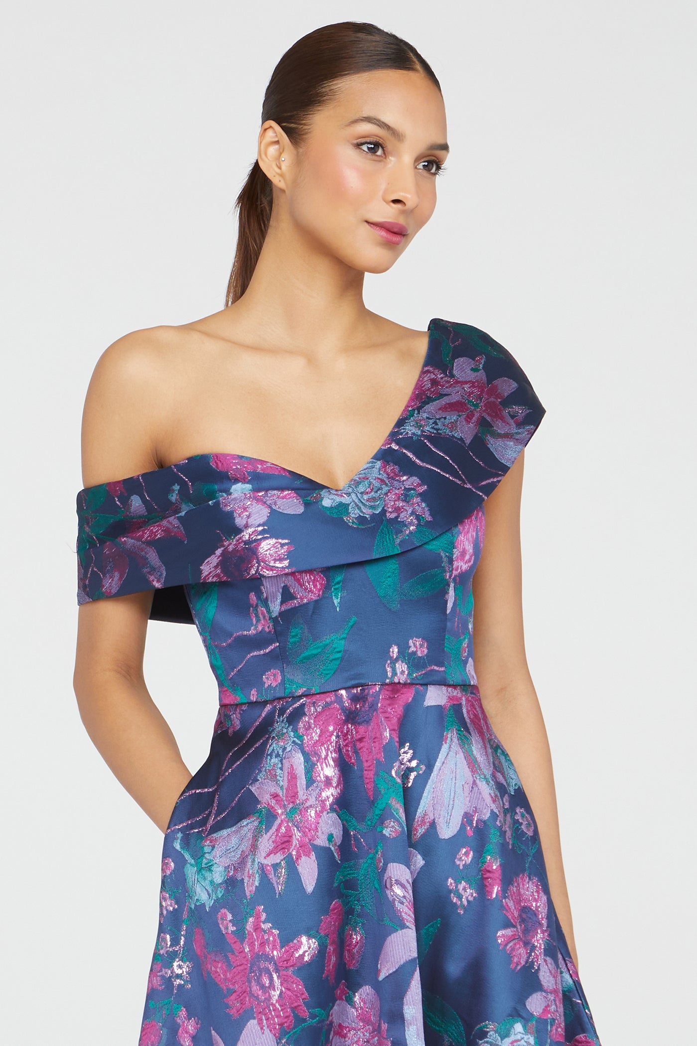 Angelica Asymetric A Line Gown
