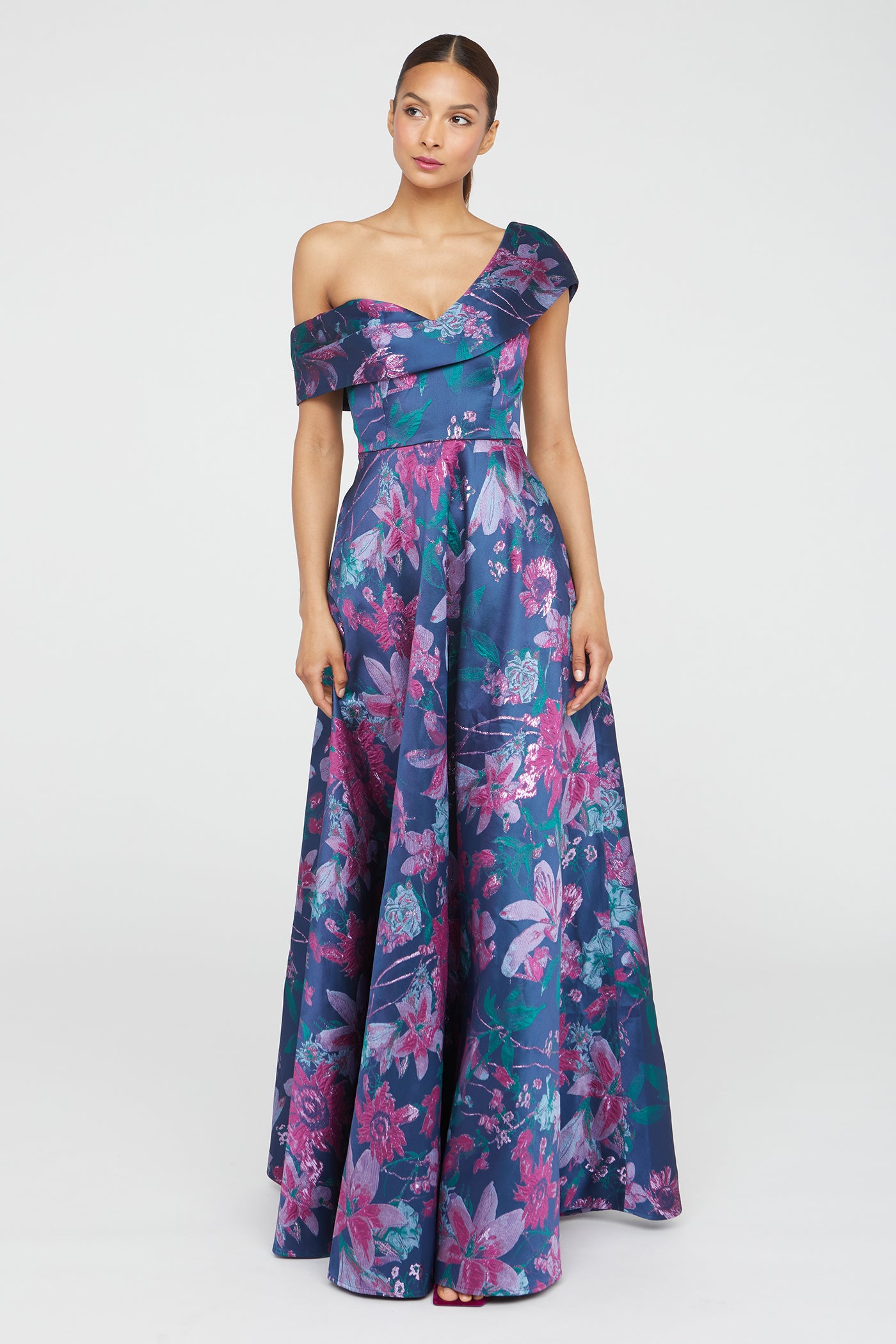 Angelica Asymetric A Line Gown