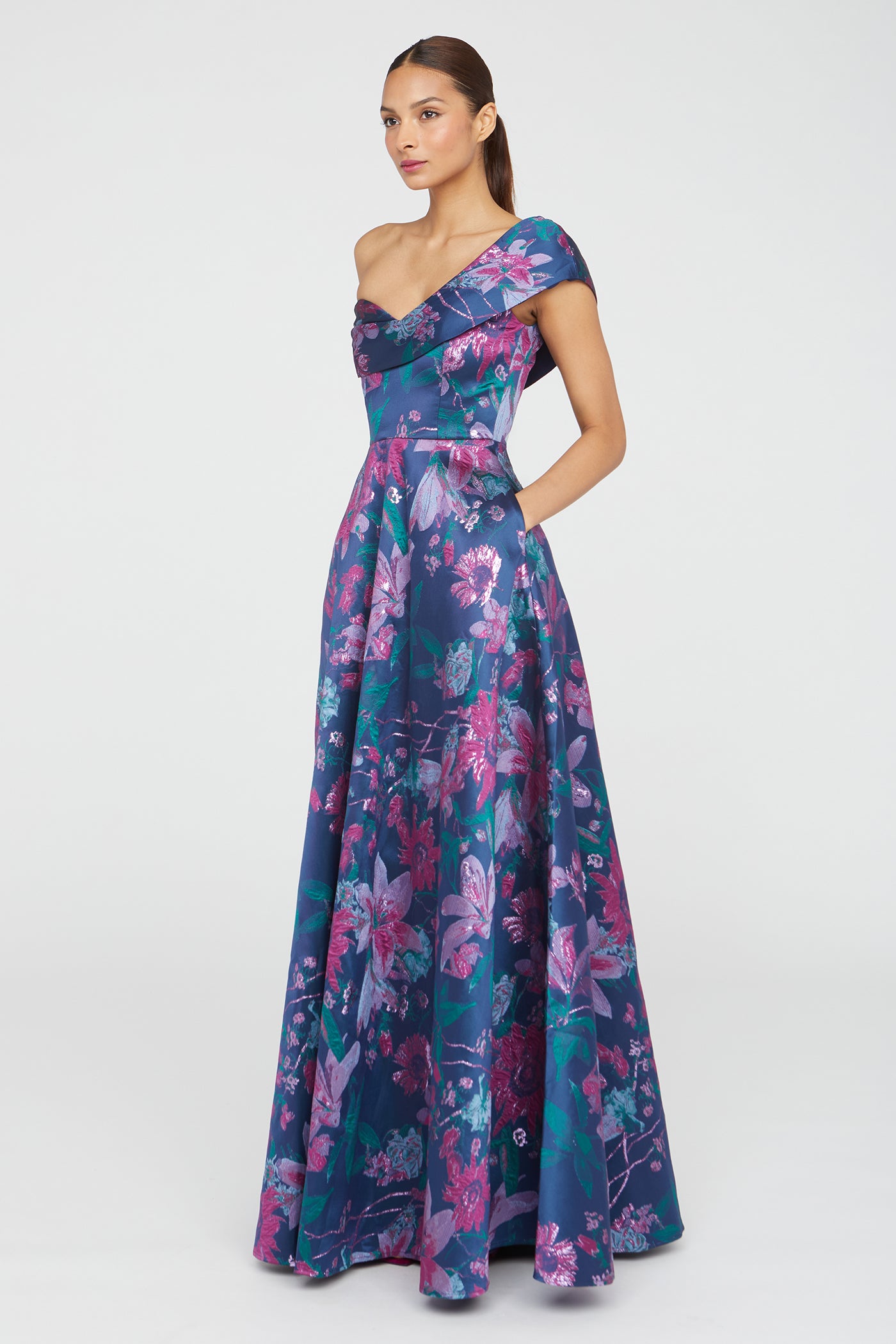 Angelica Asymetric A Line Gown
