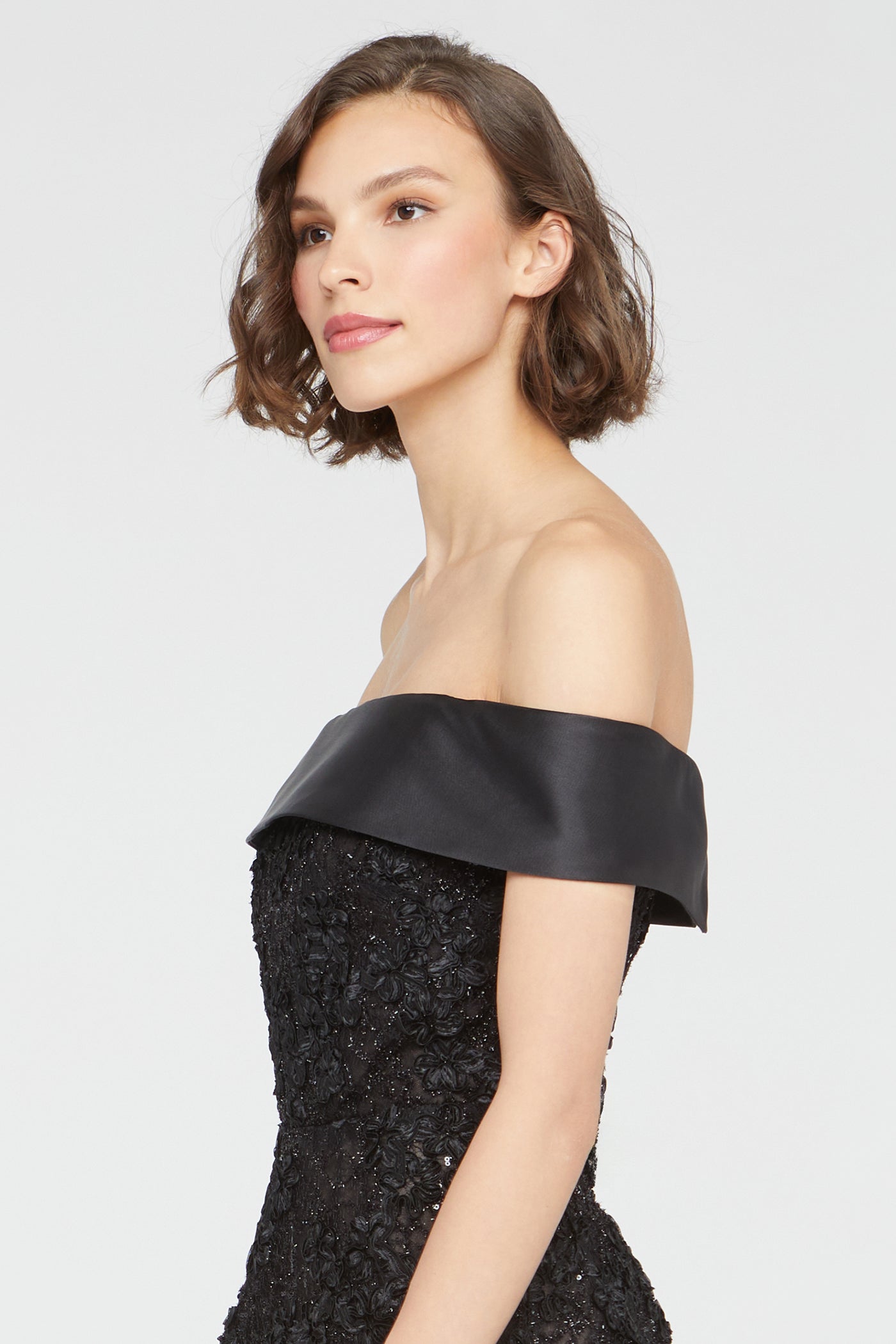 Roxy Off Shoulder A Line Dress