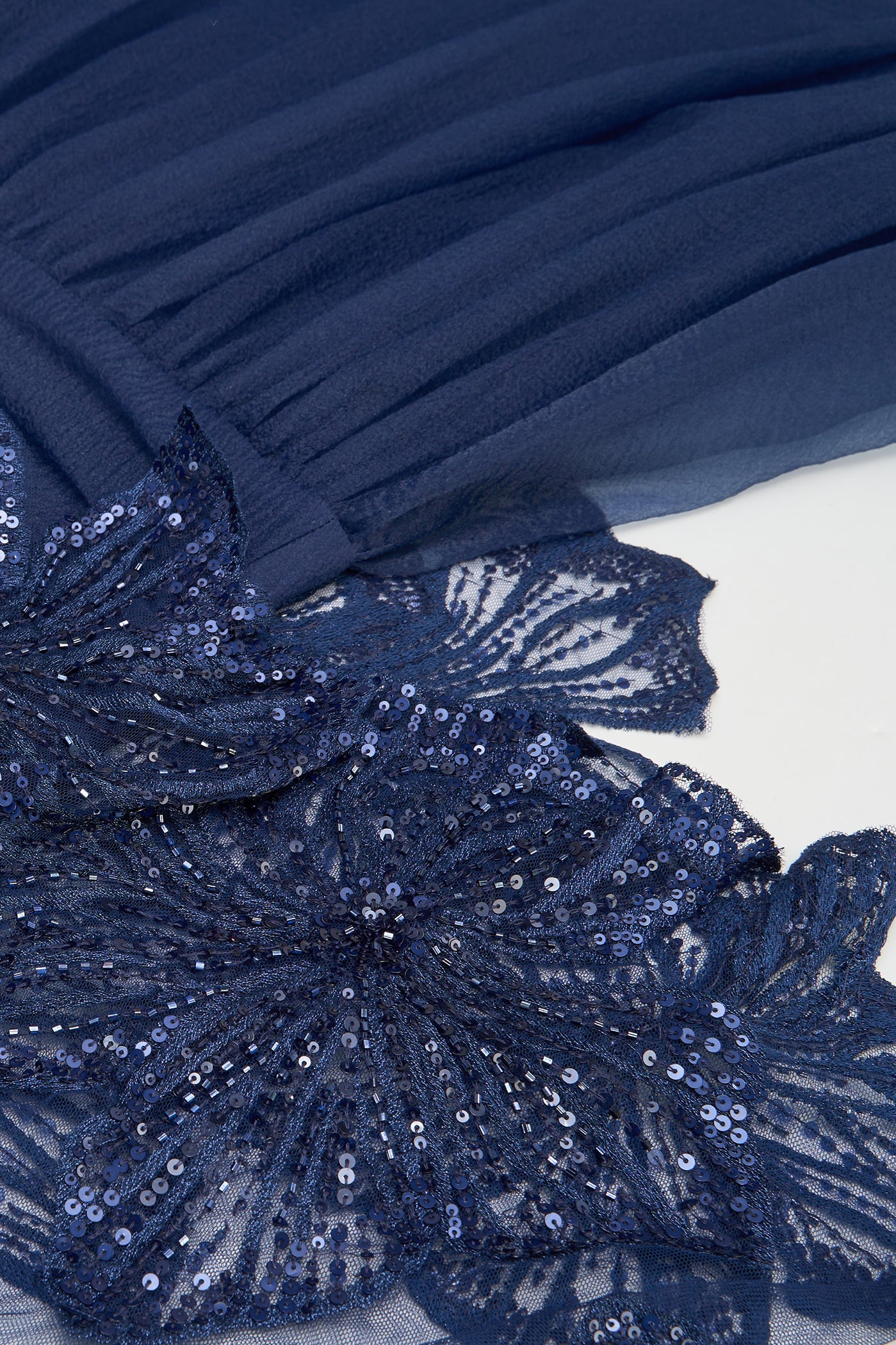Ginny Beaded Capelet Gown