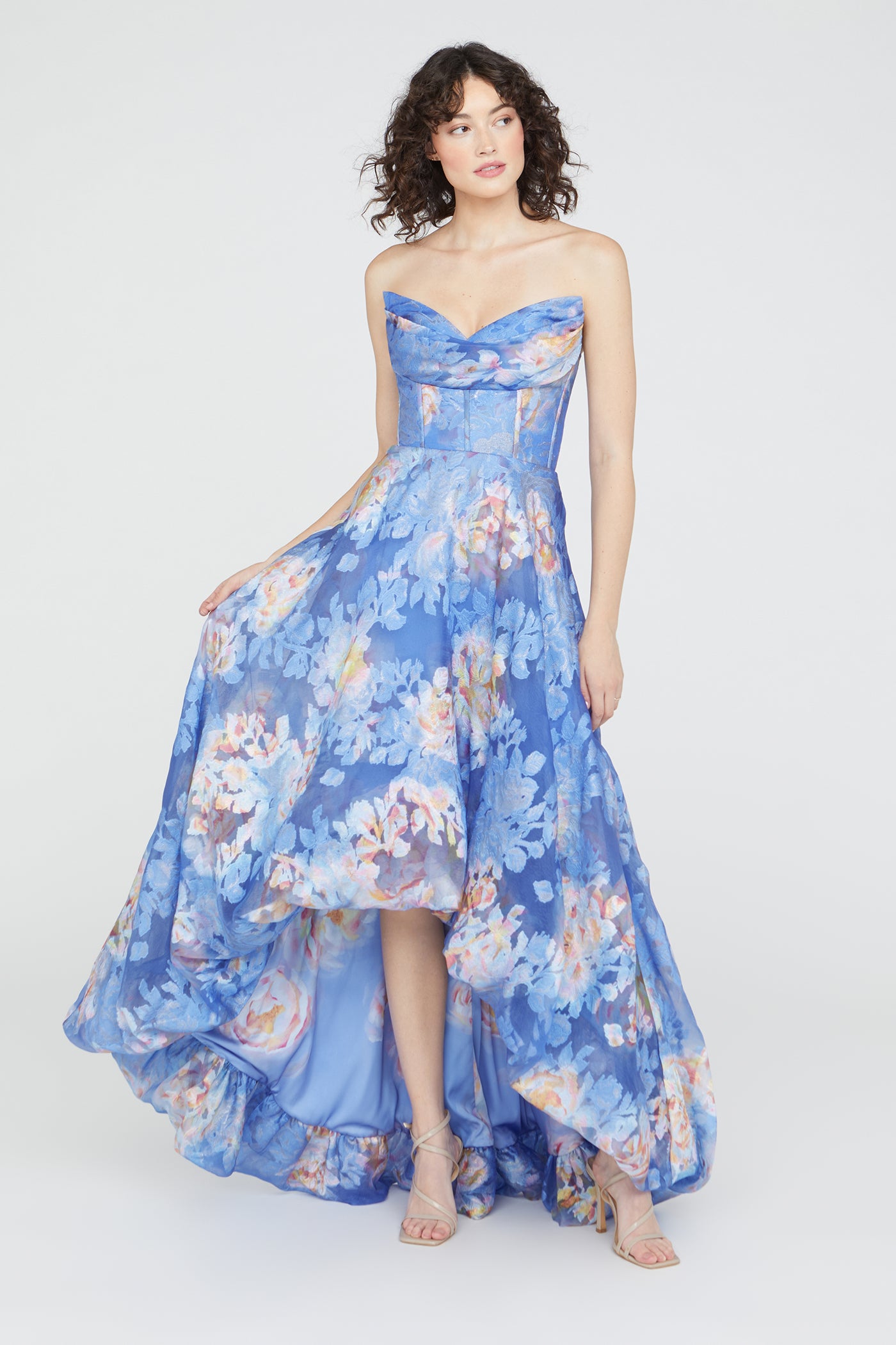 Wendy Bubble Hem Gown