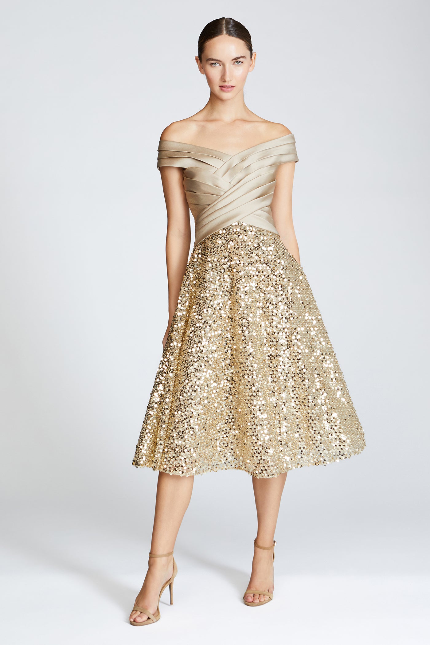 Theia Brandy Sequin Cocktail Dress Theia Brandy Sequin Cocktail Dress